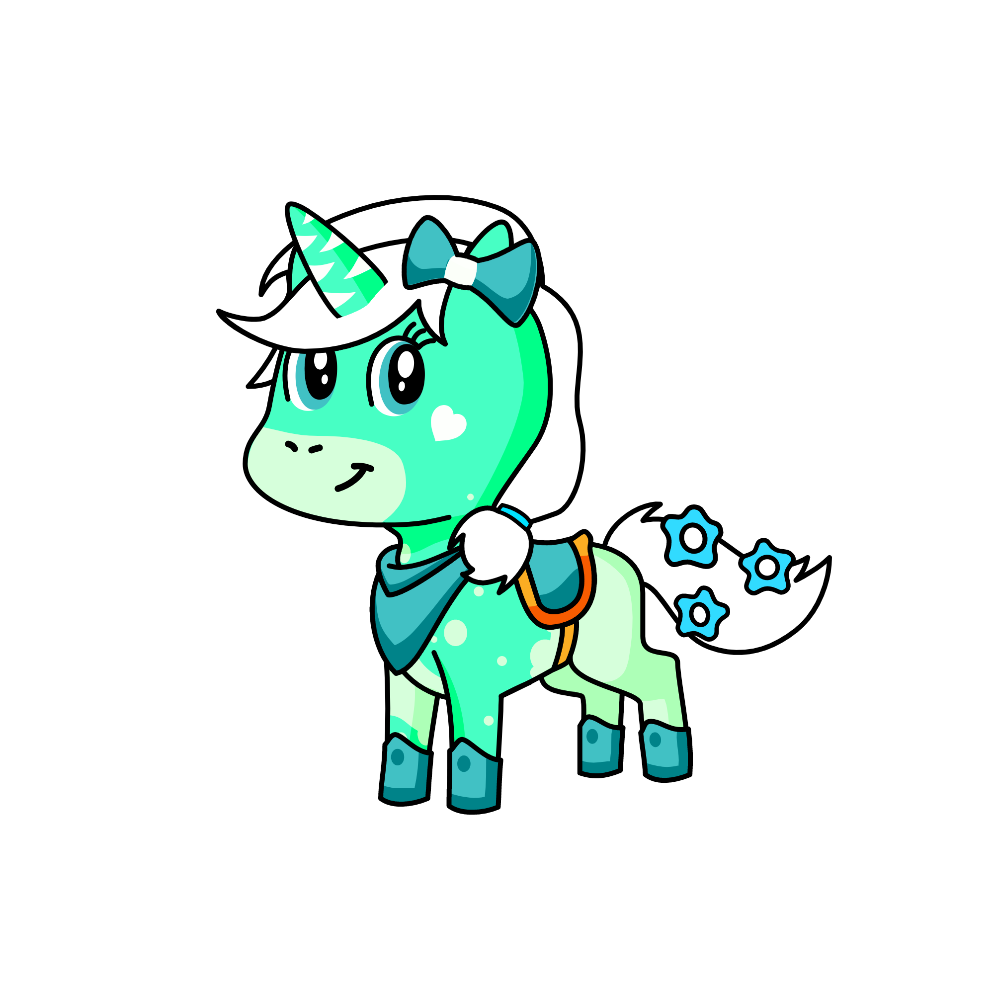 Turquezita , the unicorn