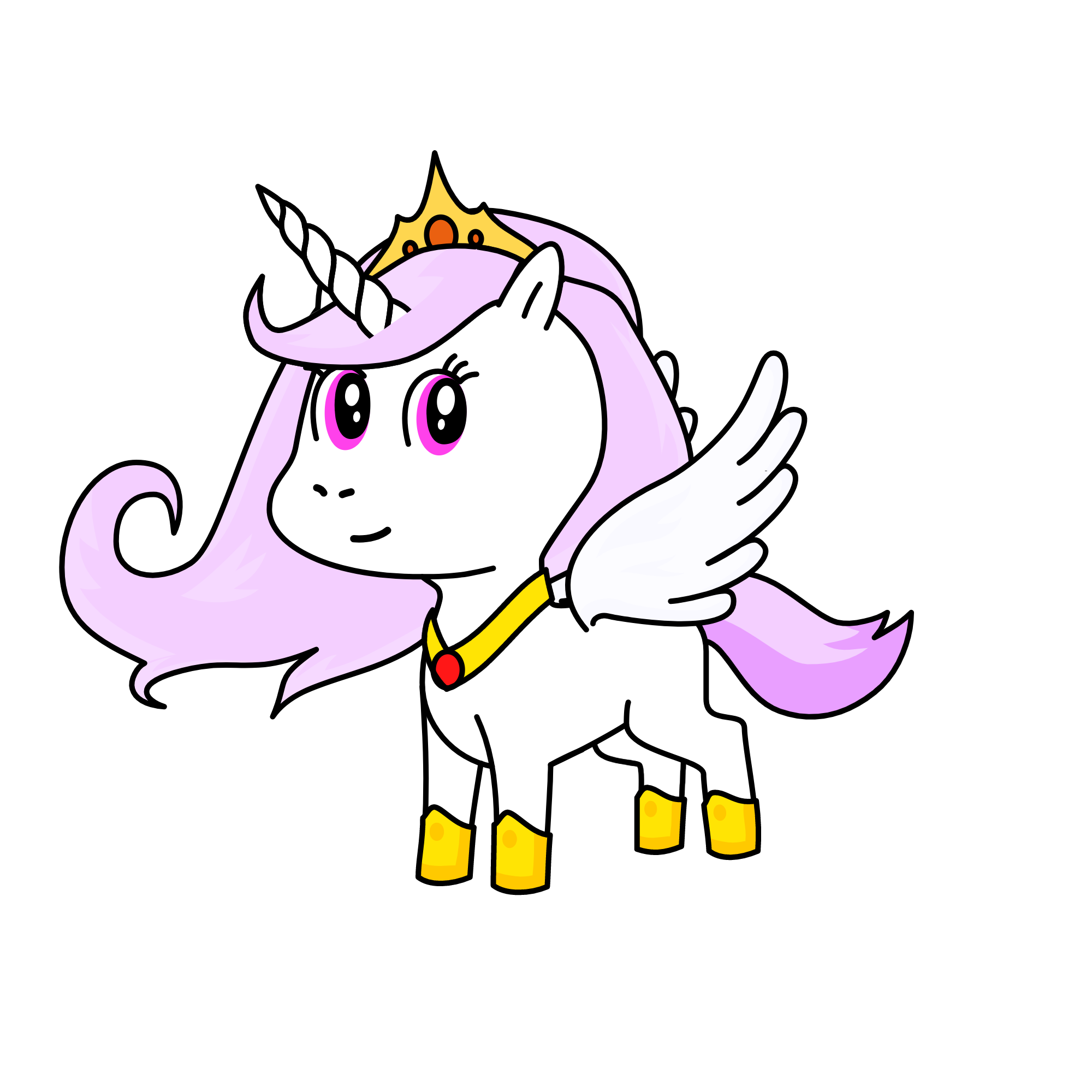 Princess Celestia, the unicorn