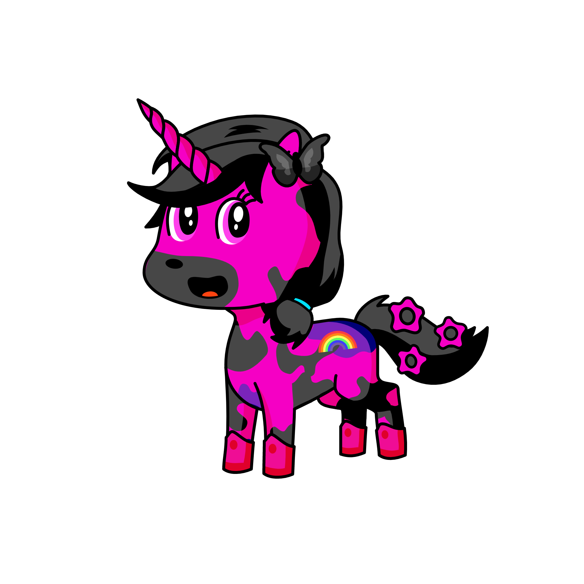 uniblack, the unicorn