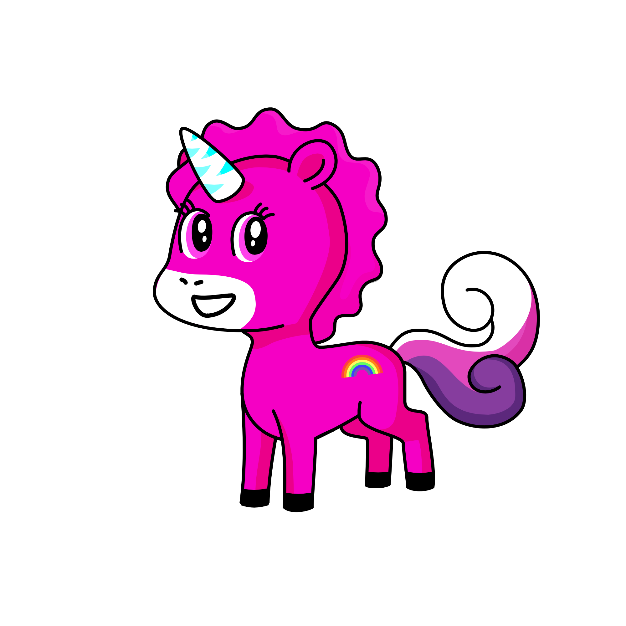 Rhianna, the unicorn