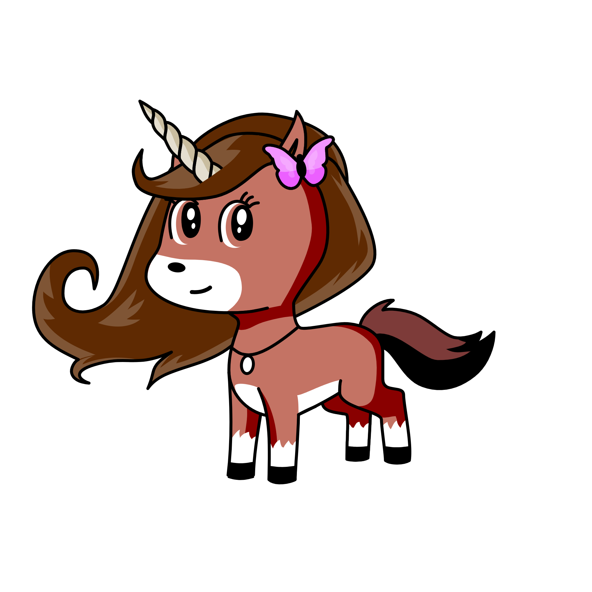 Juniper-Rose, the unicorn