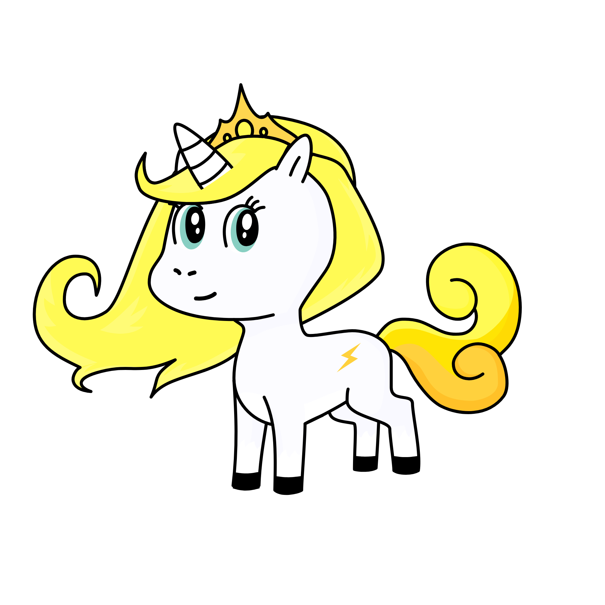 Sunny, the unicorn