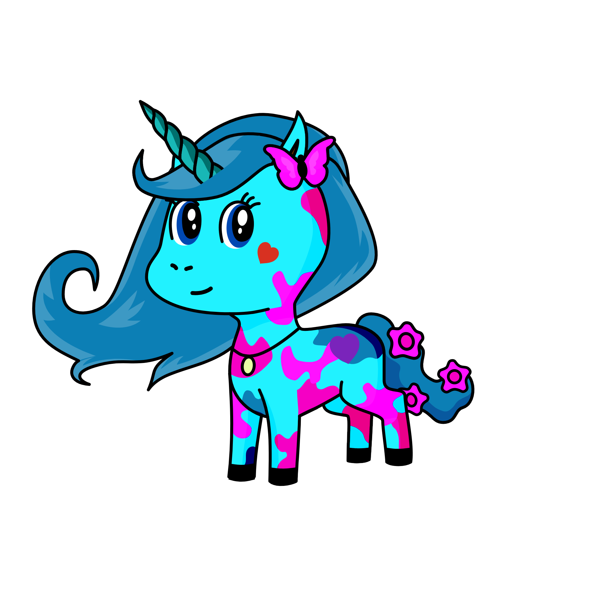 princess pretty, the unicorn