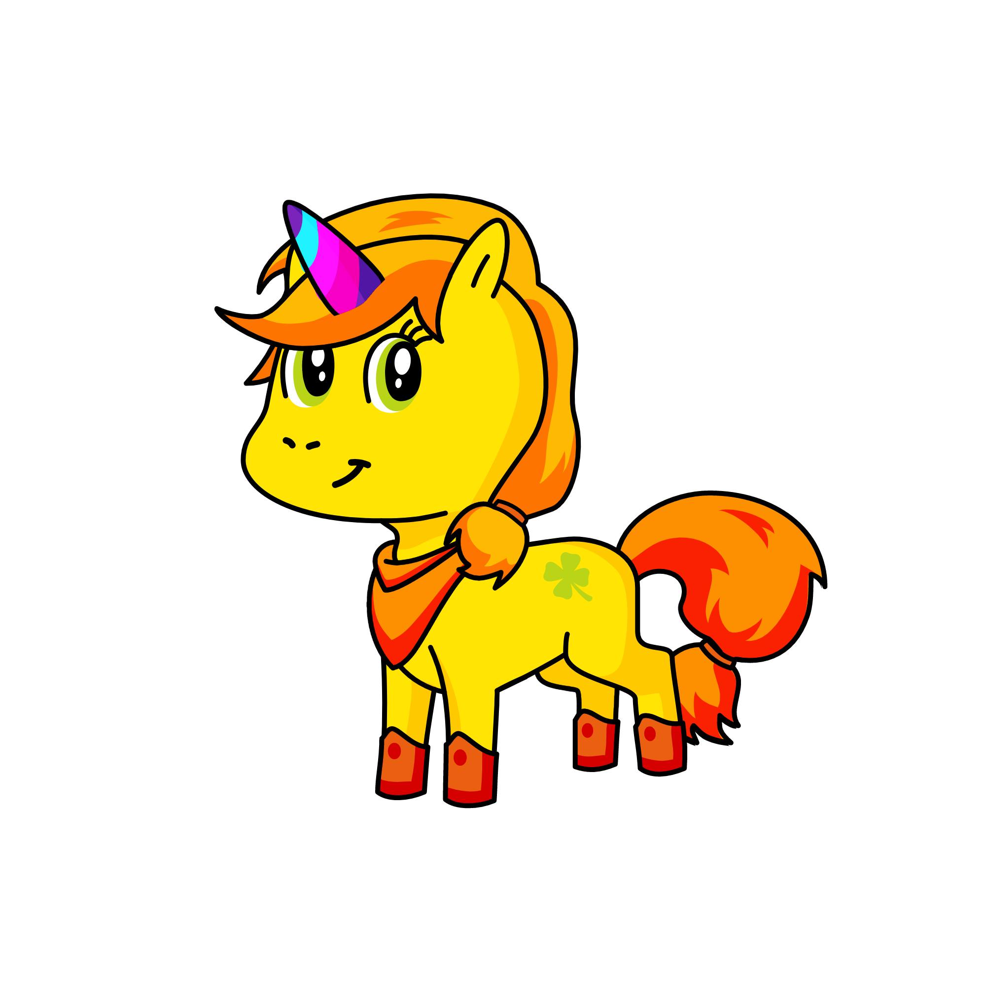 Apple jack, the unicorn