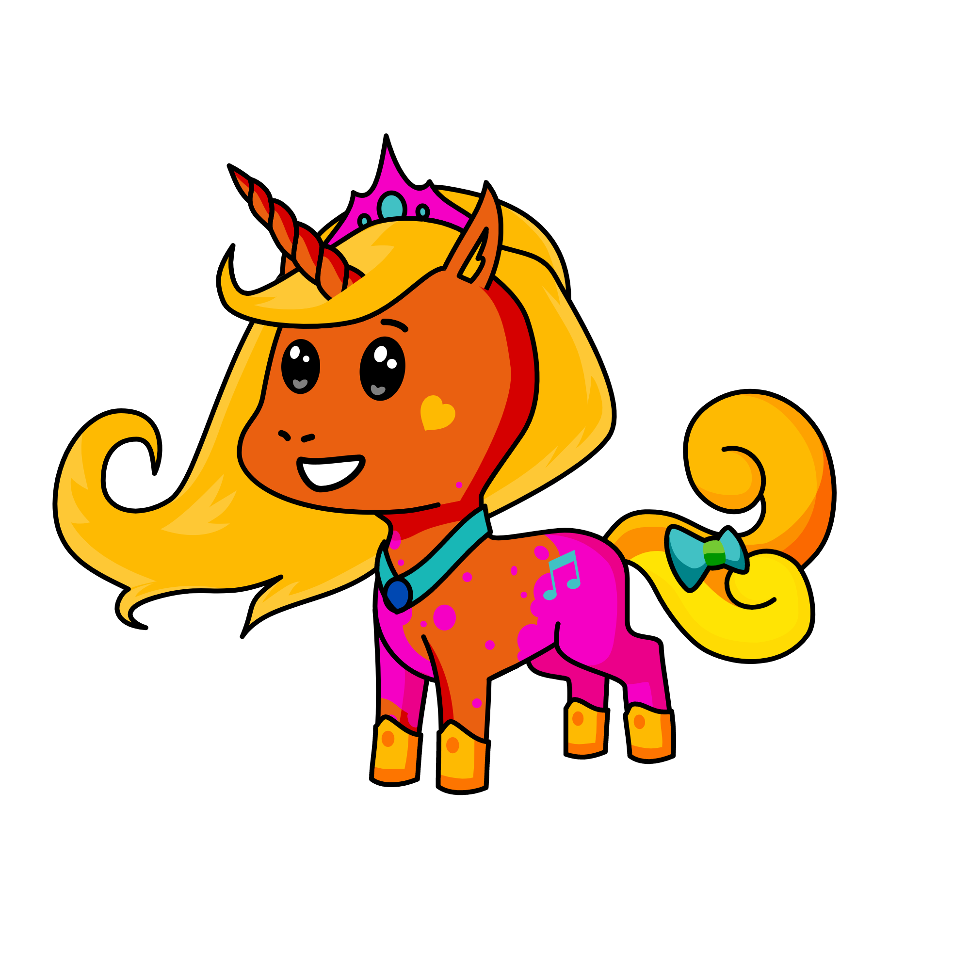 lunaiya, the unicorn