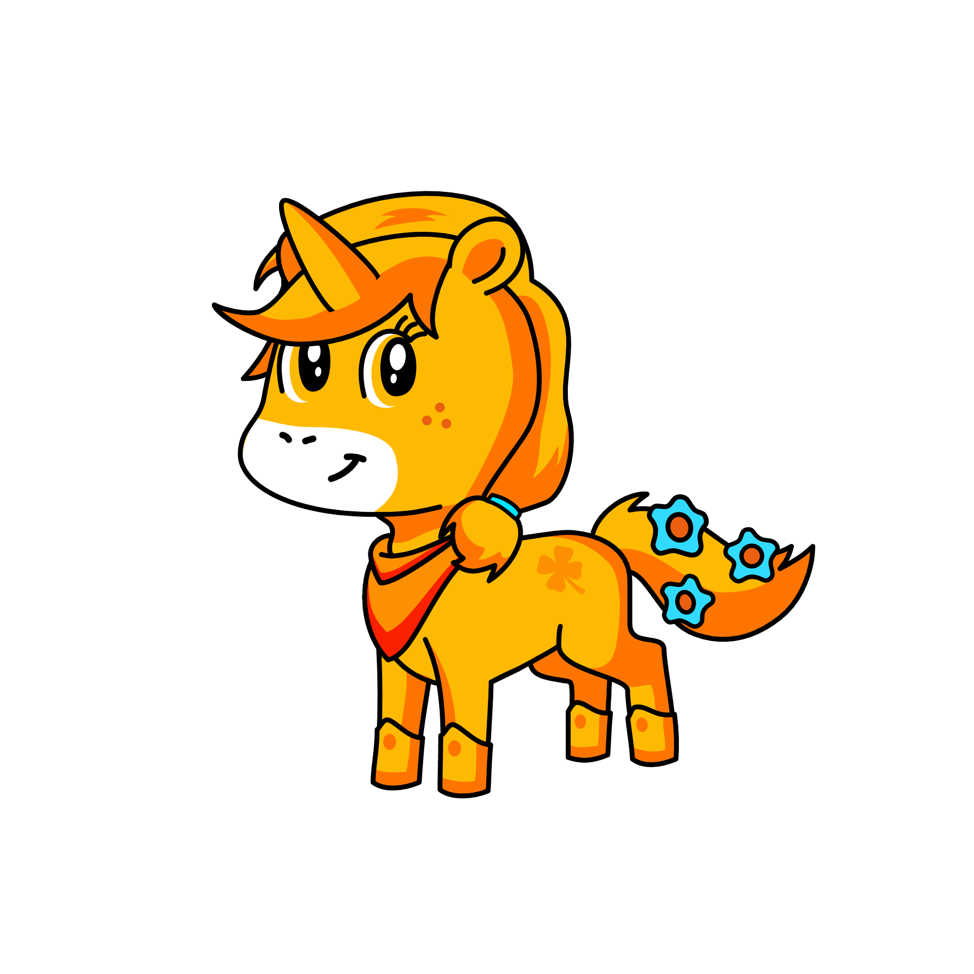 Apple jack , the unicorn
