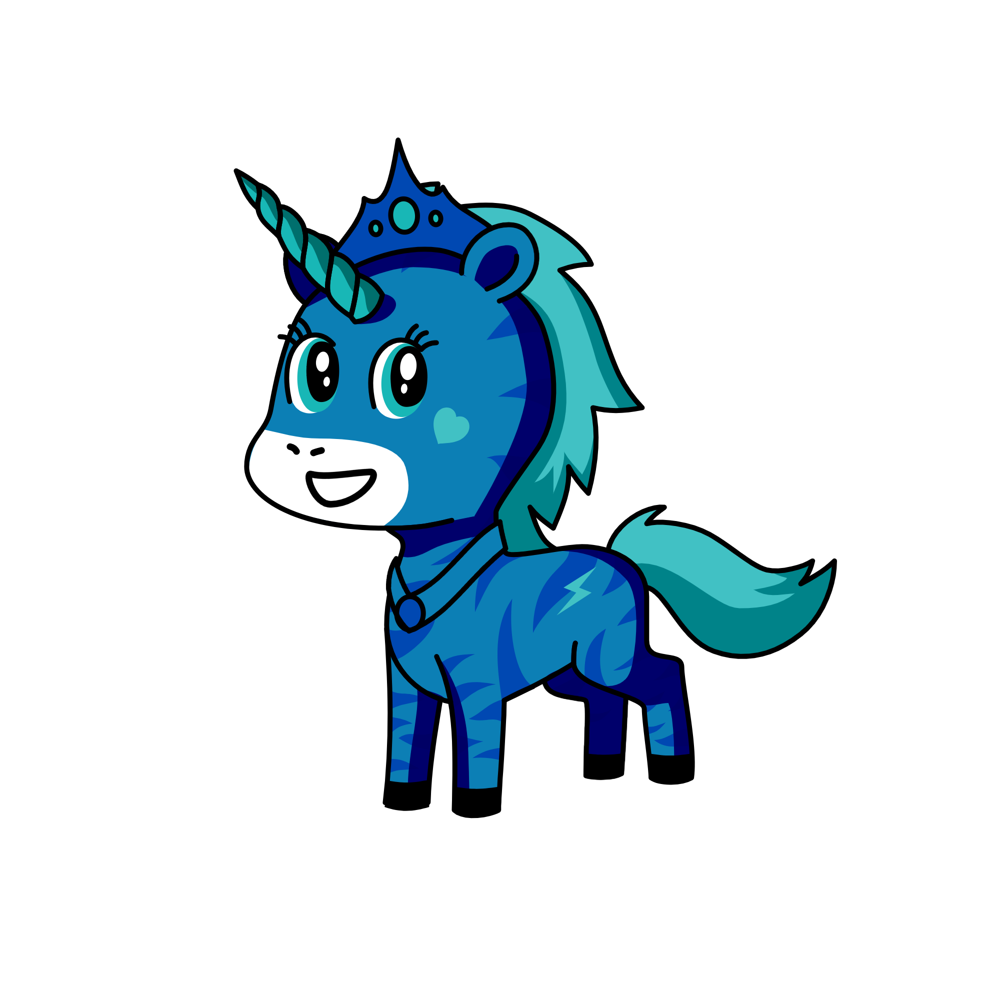 QUEEN ELSA πΈπ», the unicorn