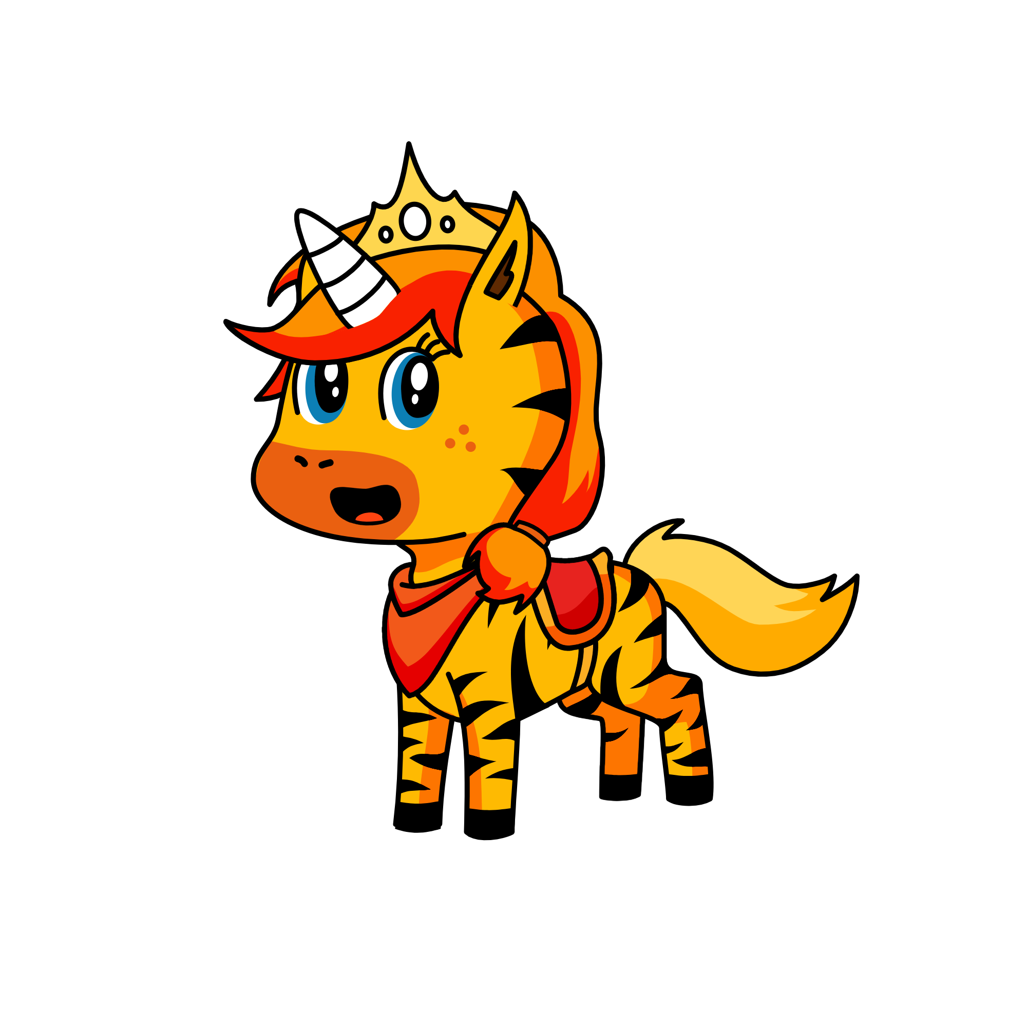 stripy, the unicorn