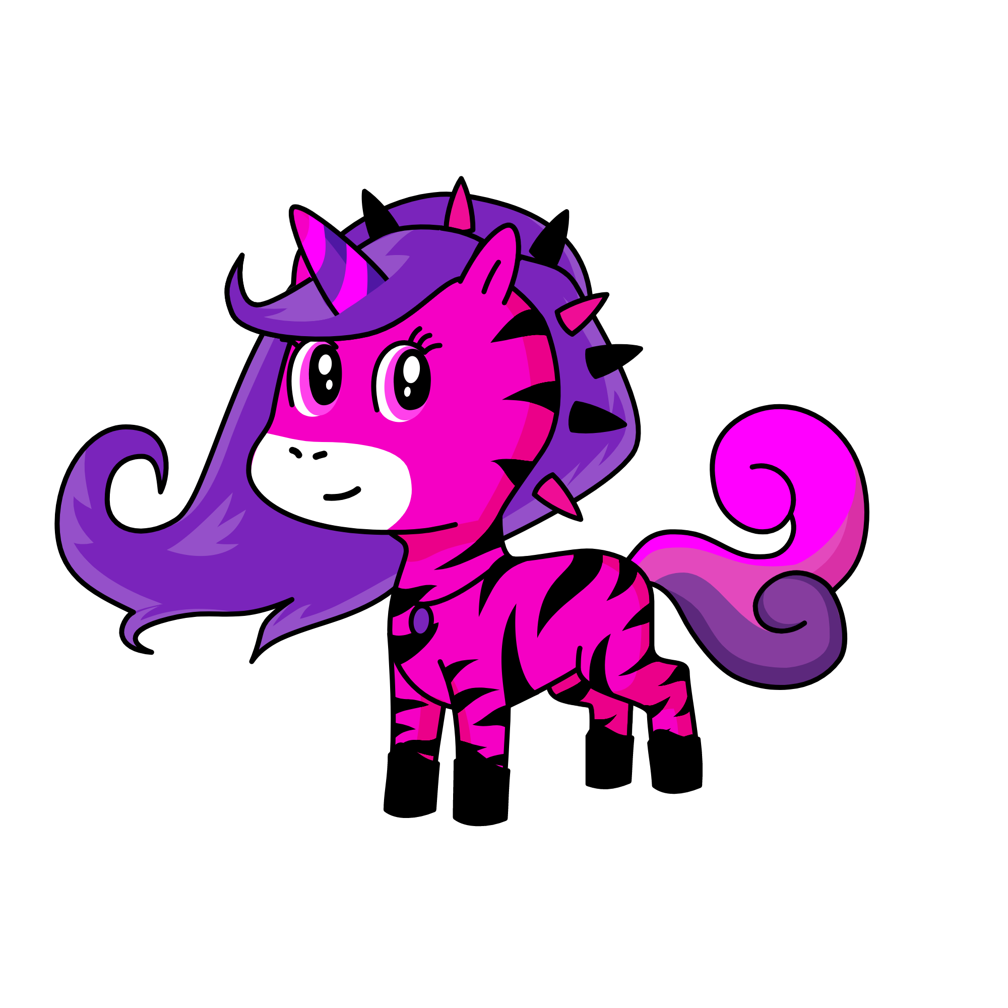 siyah, the unicorn