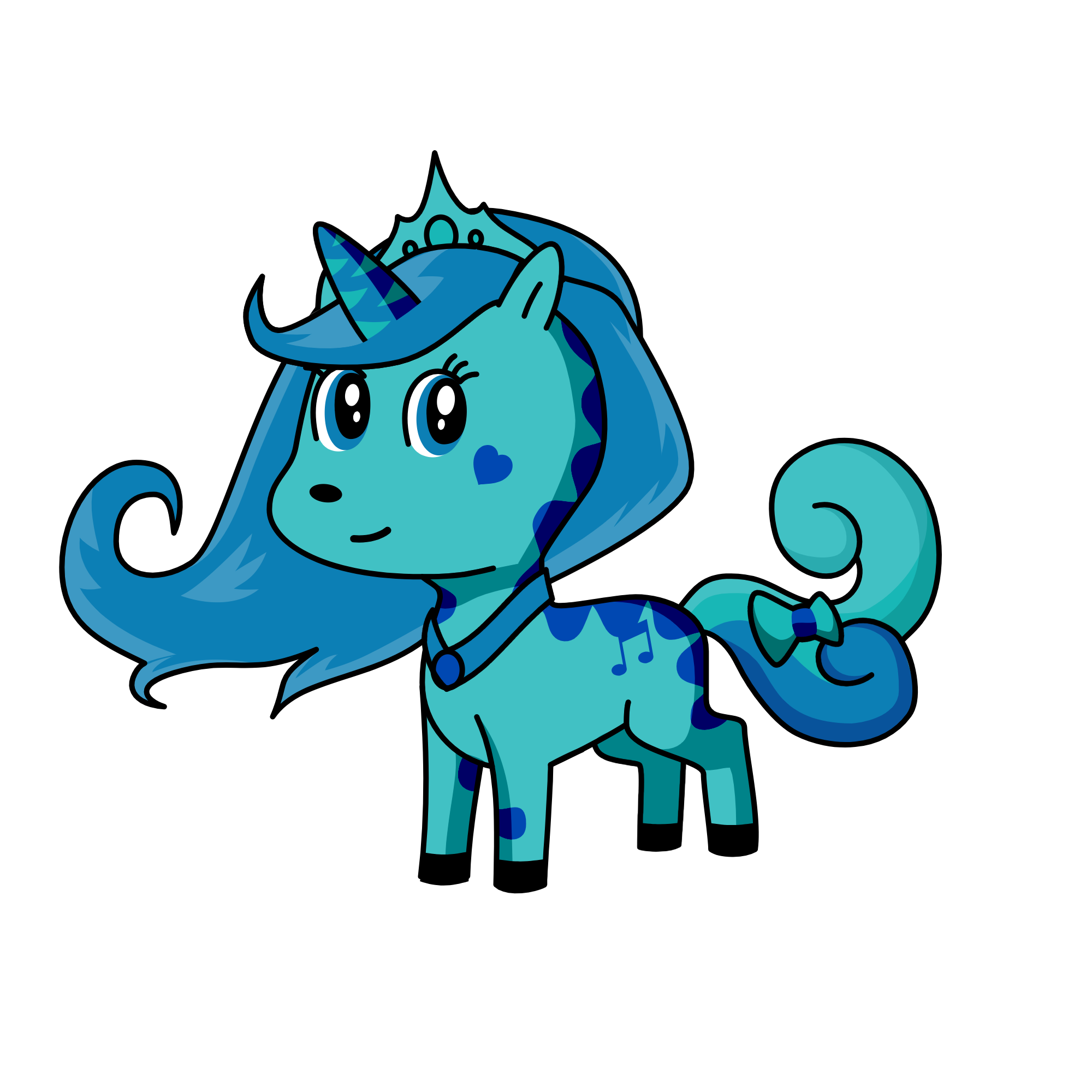Water (from 4 elements), the unicorn