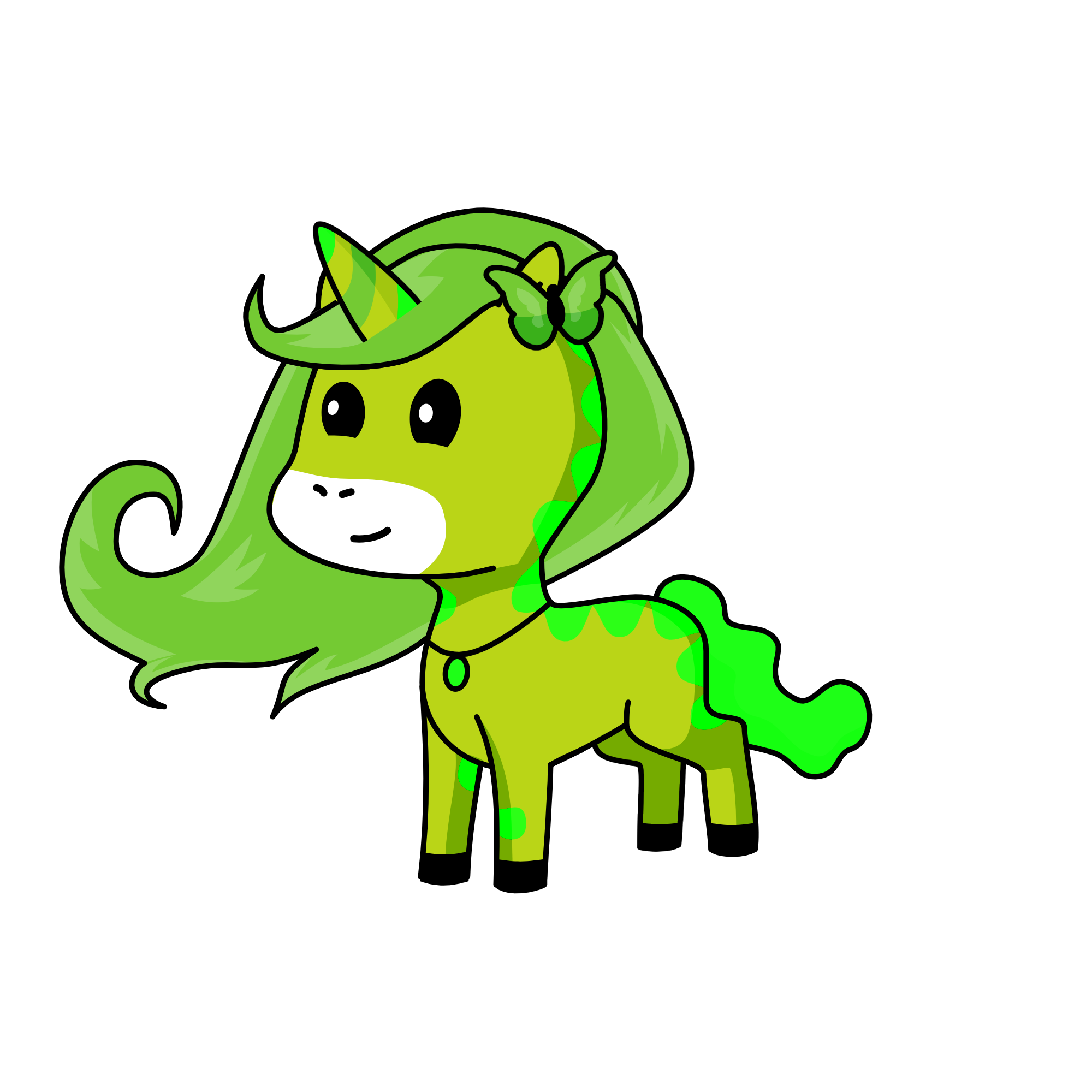 çimen, the unicorn