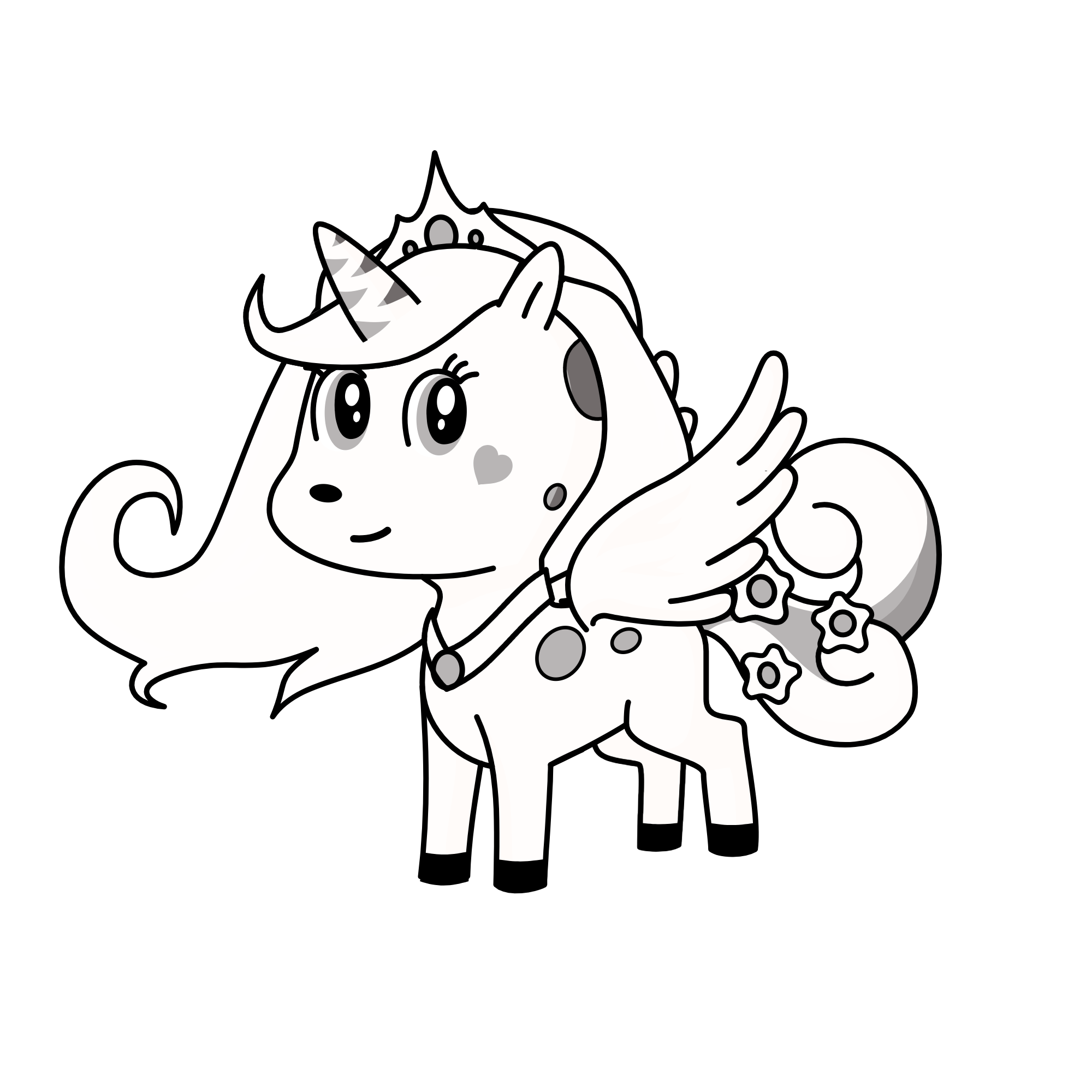 Wind (from 4 elements), the unicorn