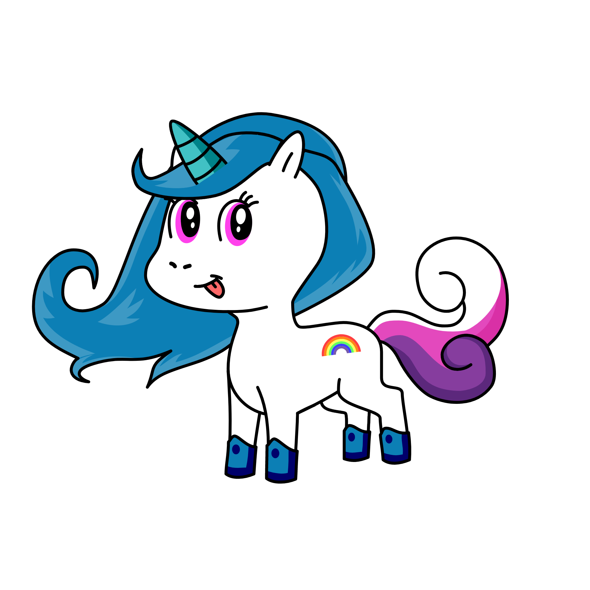 Sky, the unicorn