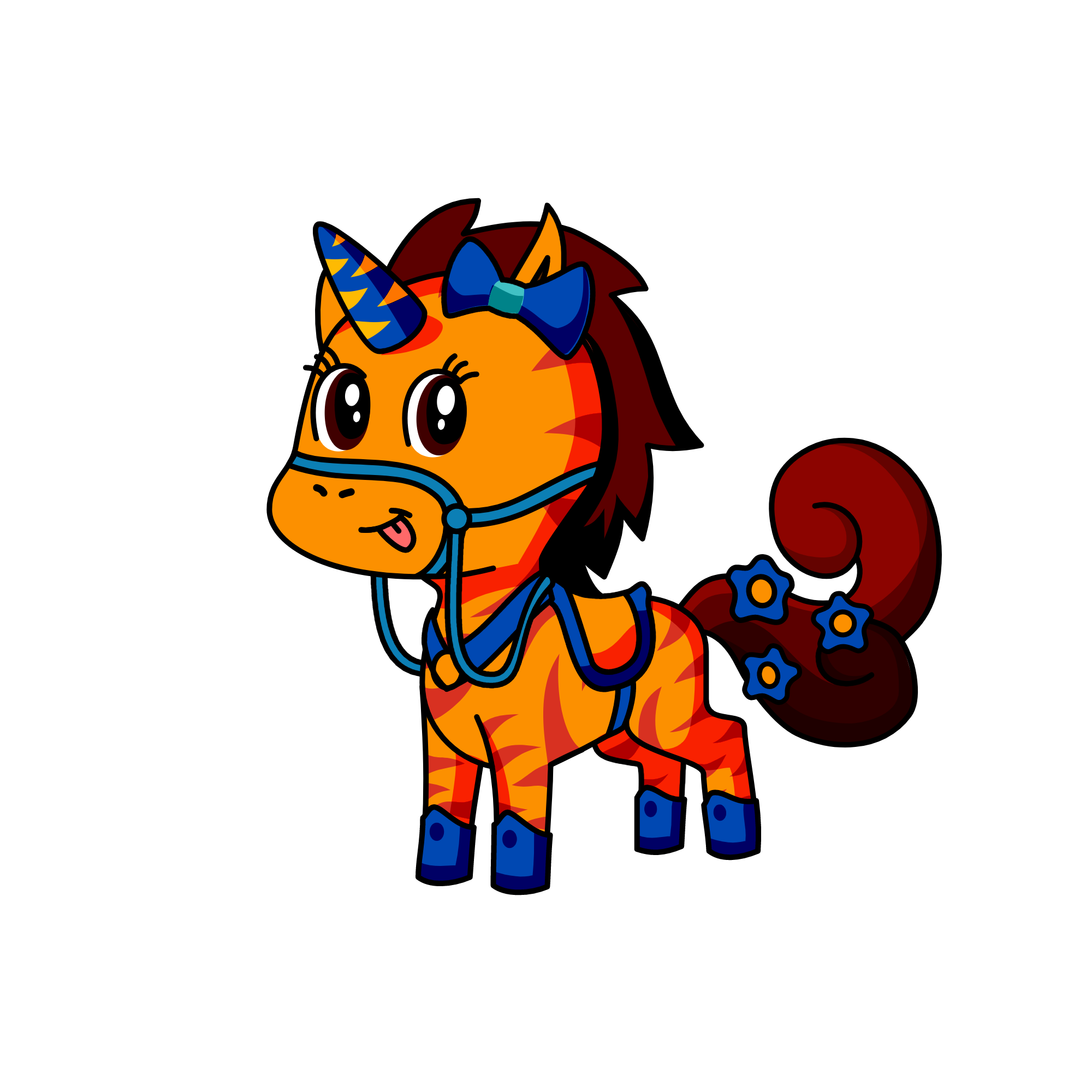 Nightipie, the unicorn
