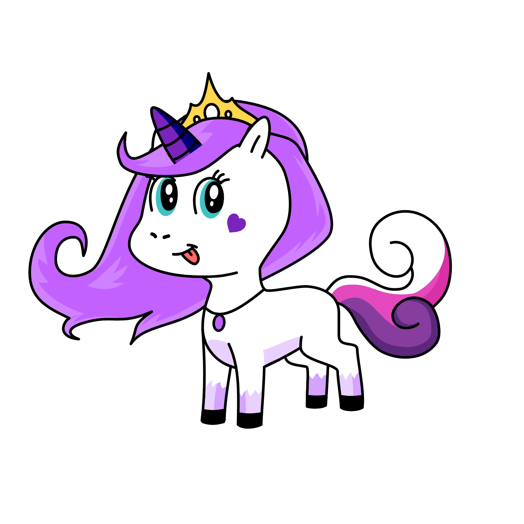 Brick, the unicorn