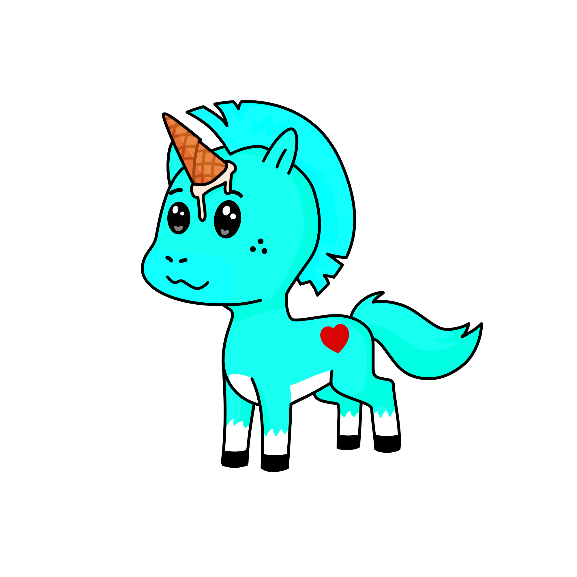seleste, the unicorn