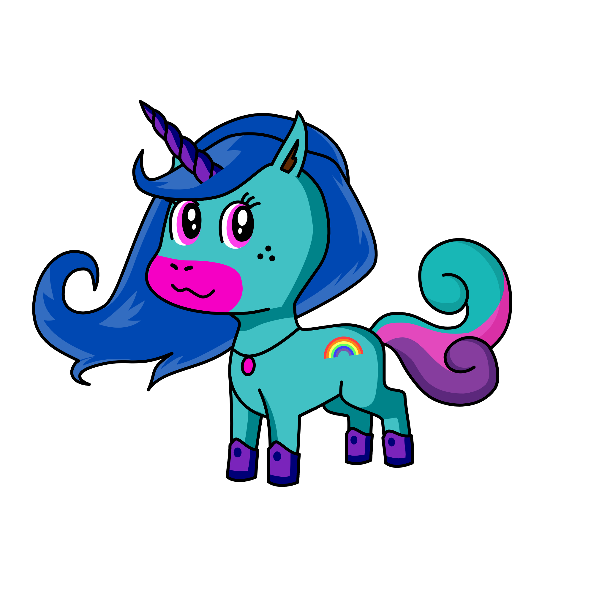 Elsa, the unicorn