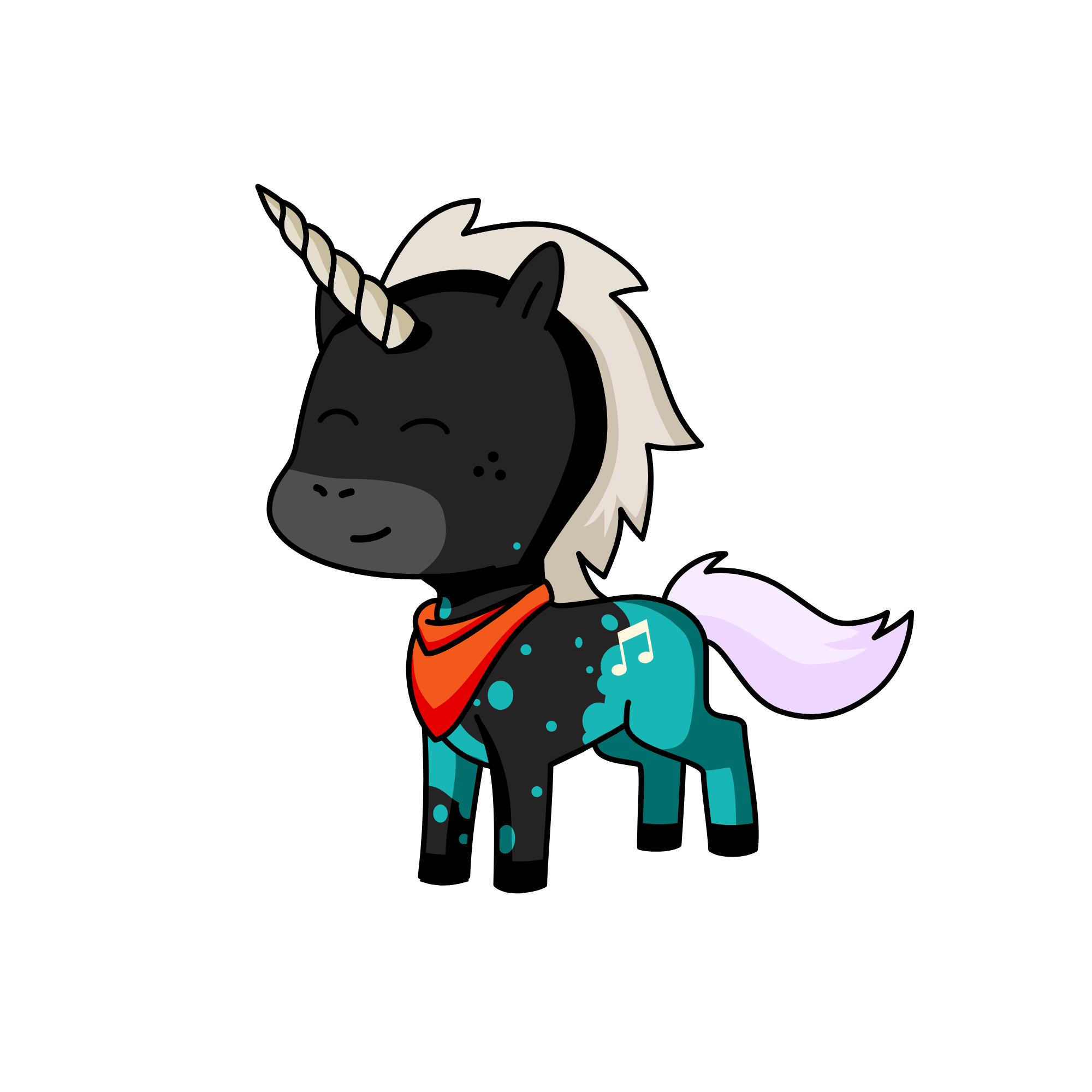 Siren, the unicorn
