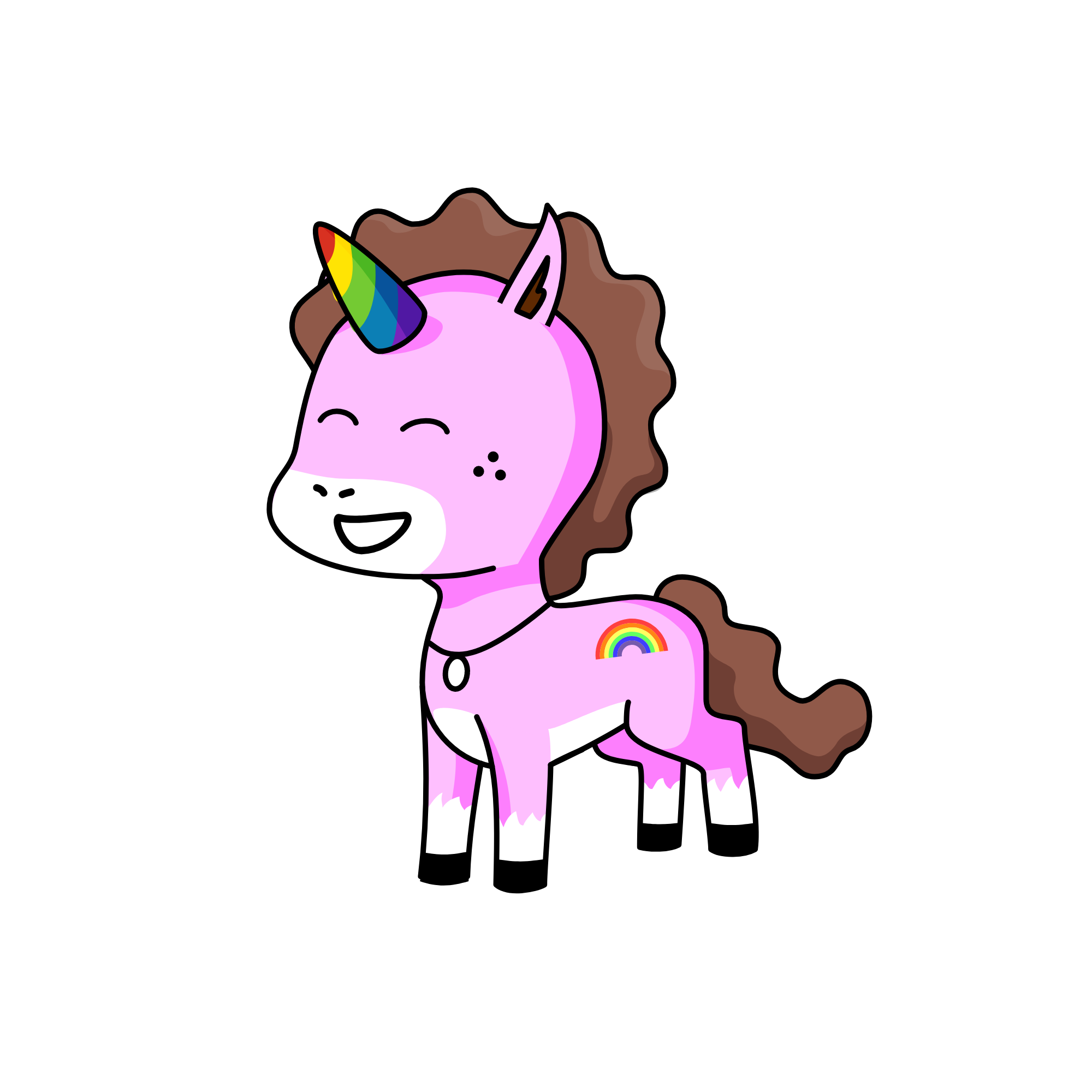 Bob Ross, the unicorn