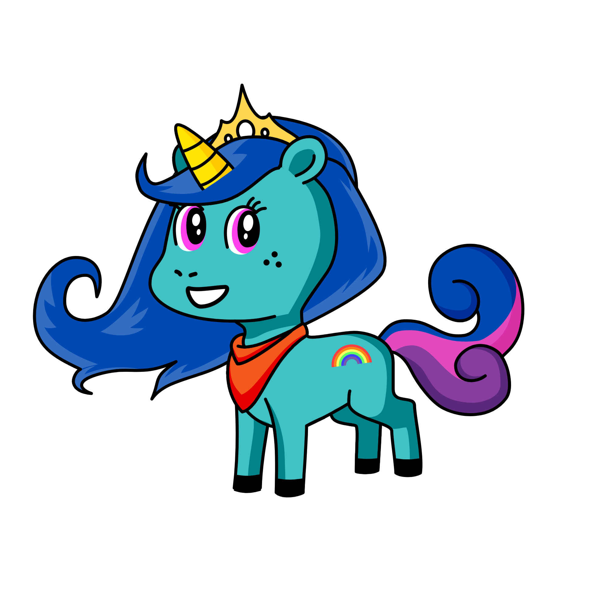 cory pony, the unicorn