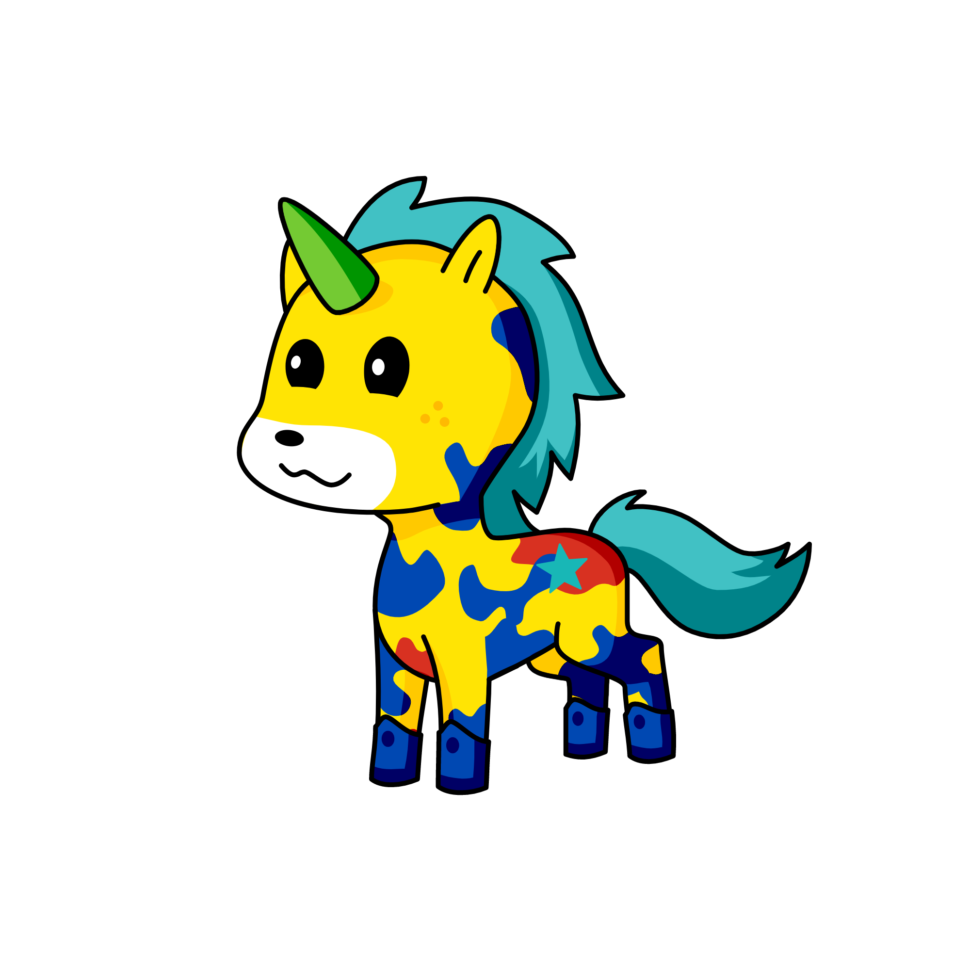 j, the unicorn