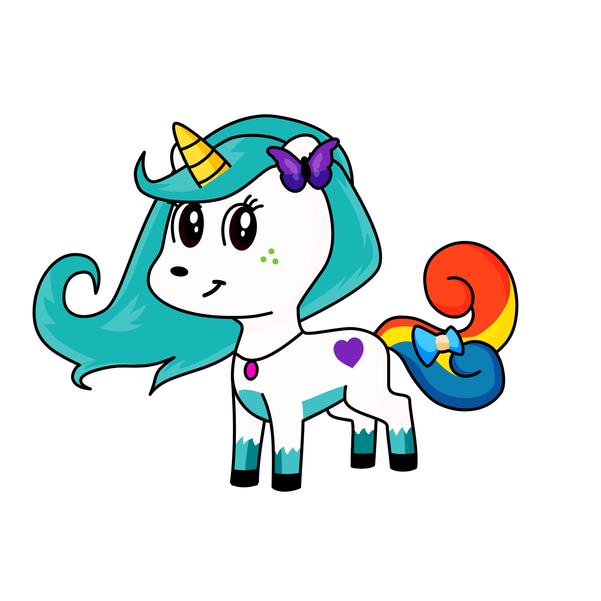 Lilian the Younicorn, the unicorn