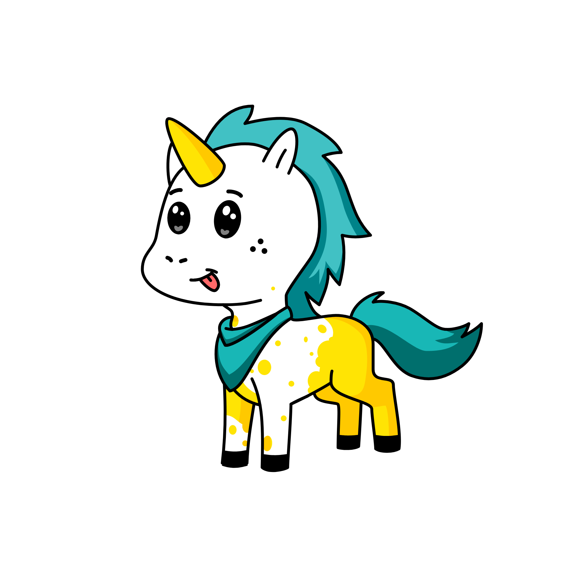 Splotch , the unicorn