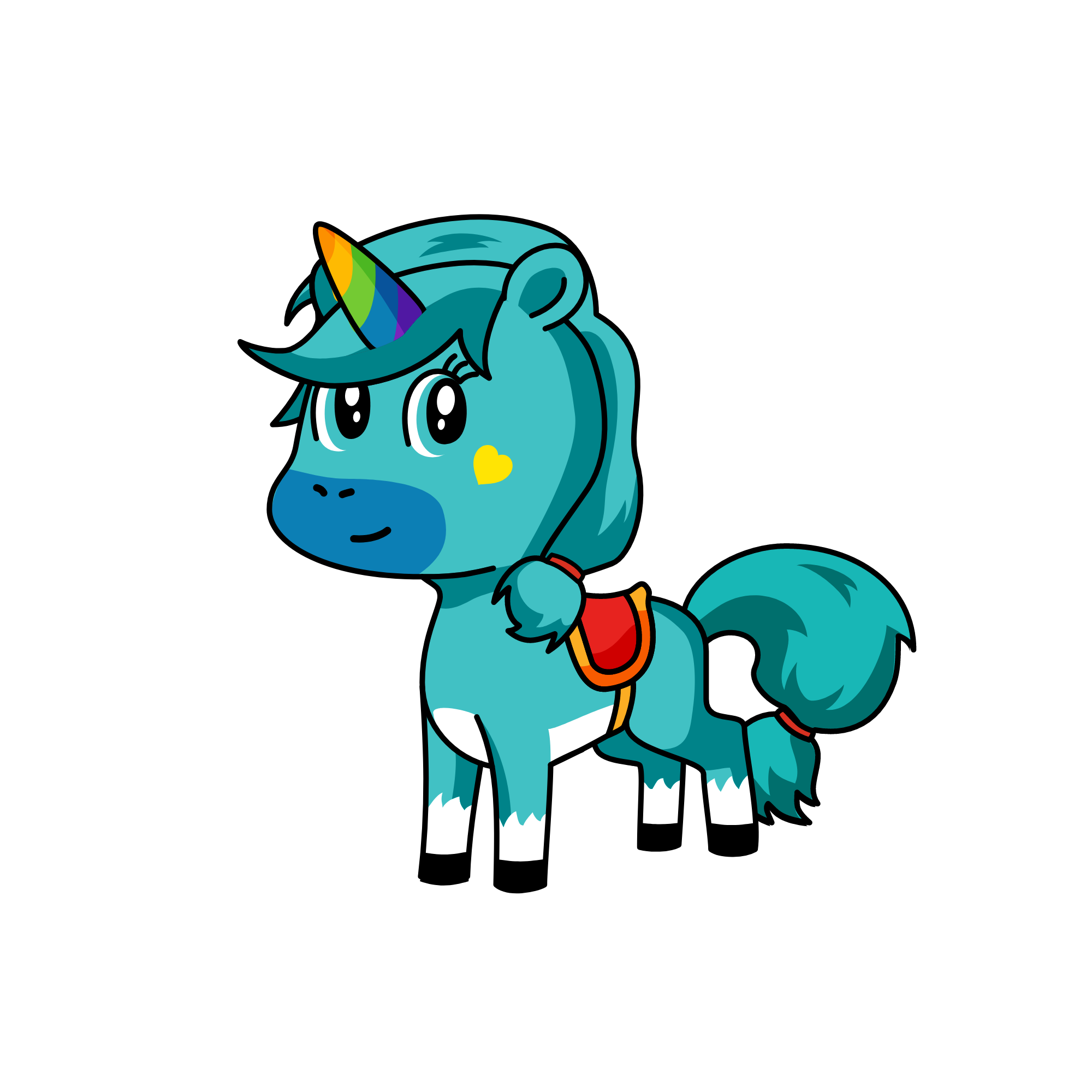 Sky, the unicorn