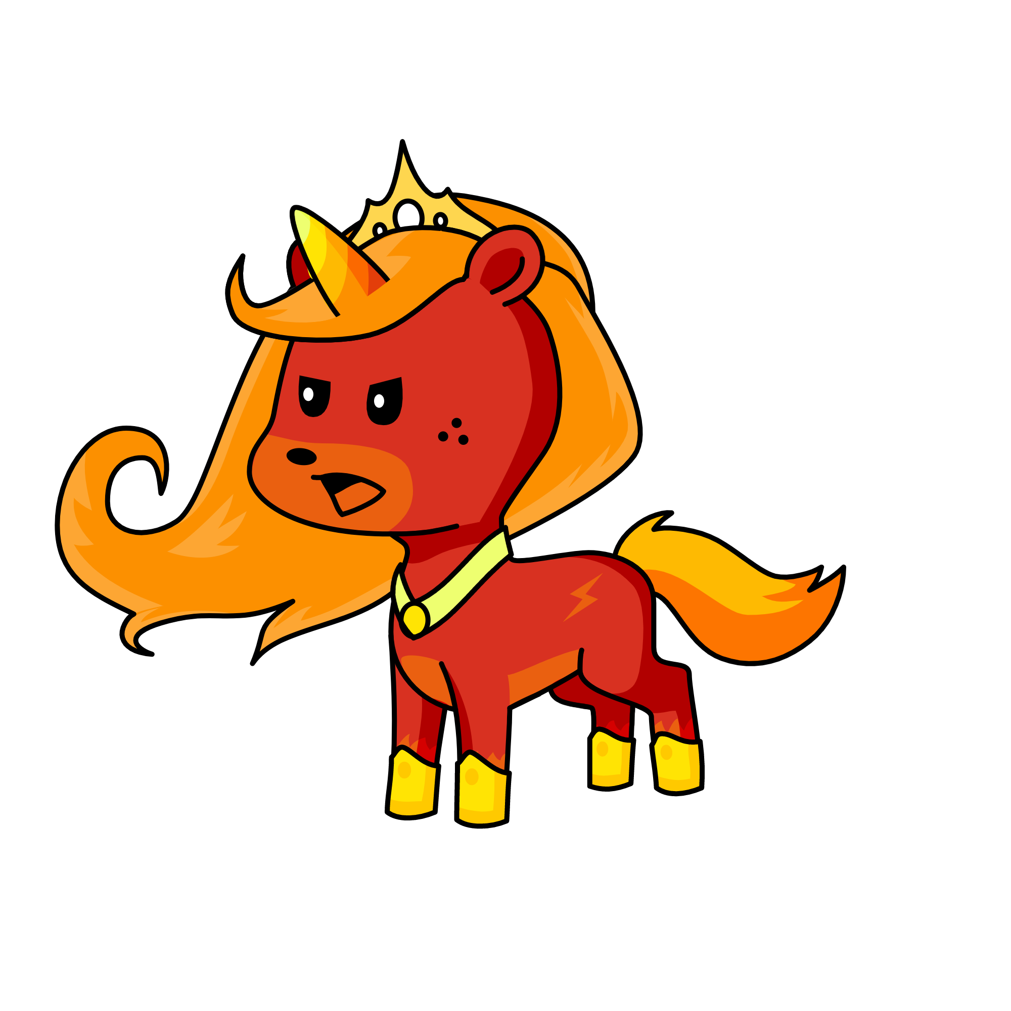 fireCorn, the unicorn