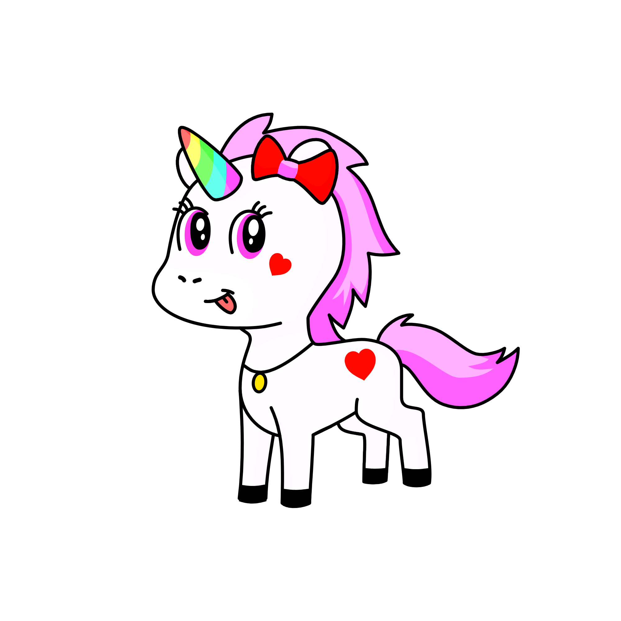 Adorable, the unicorn