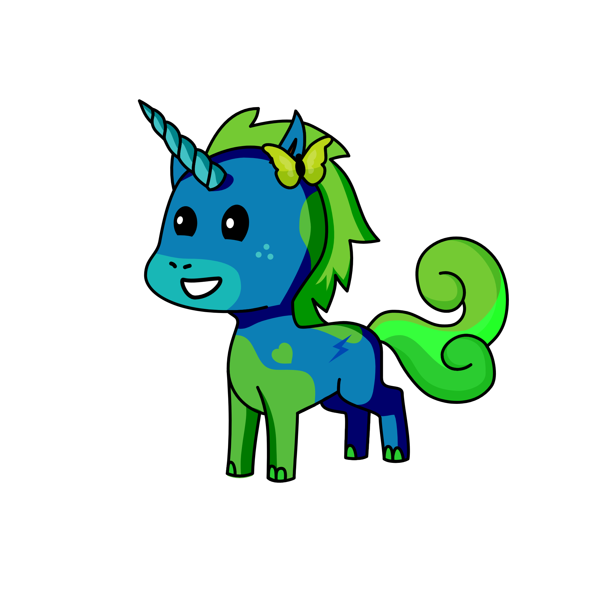 tree, the unicorn
