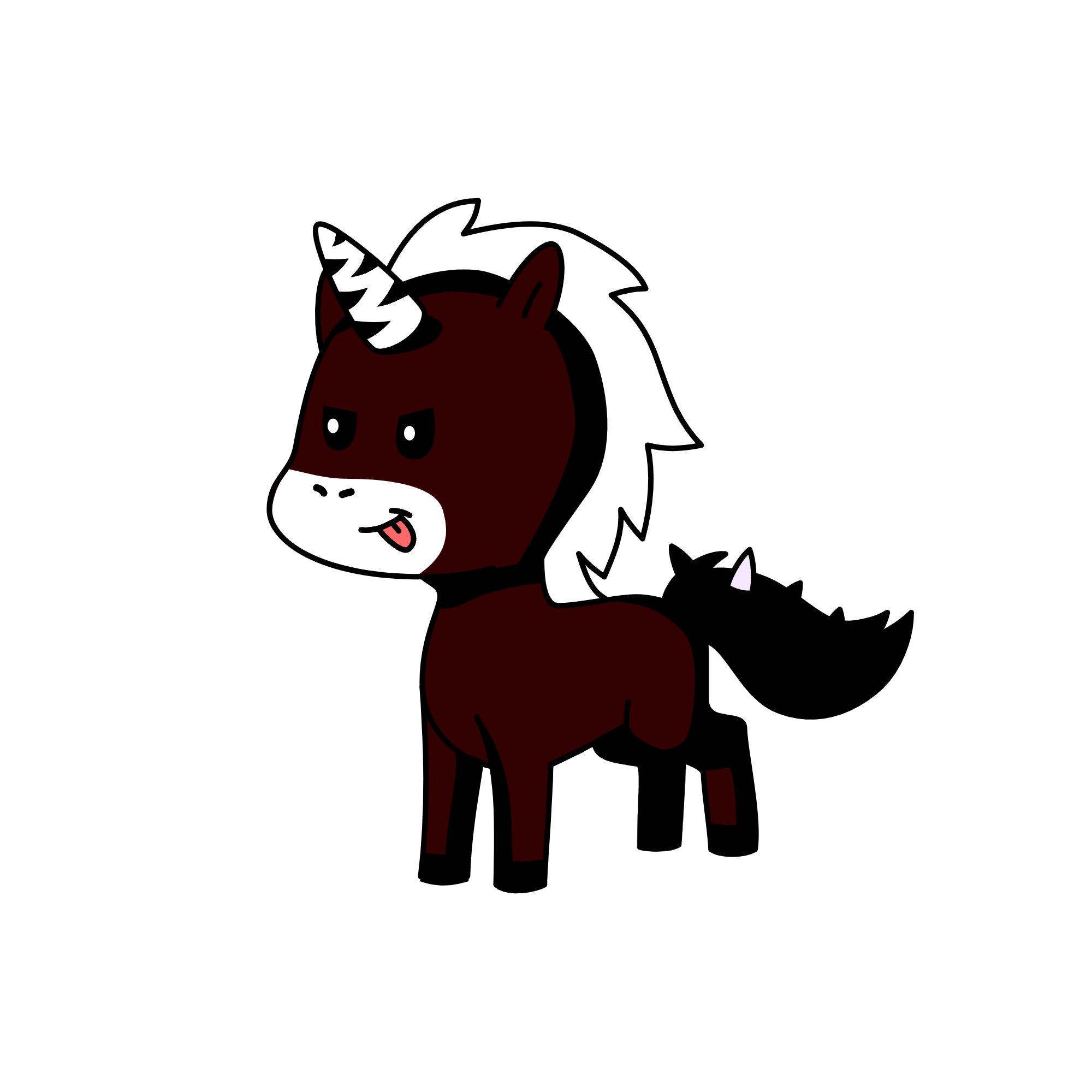 Shadow, the unicorn