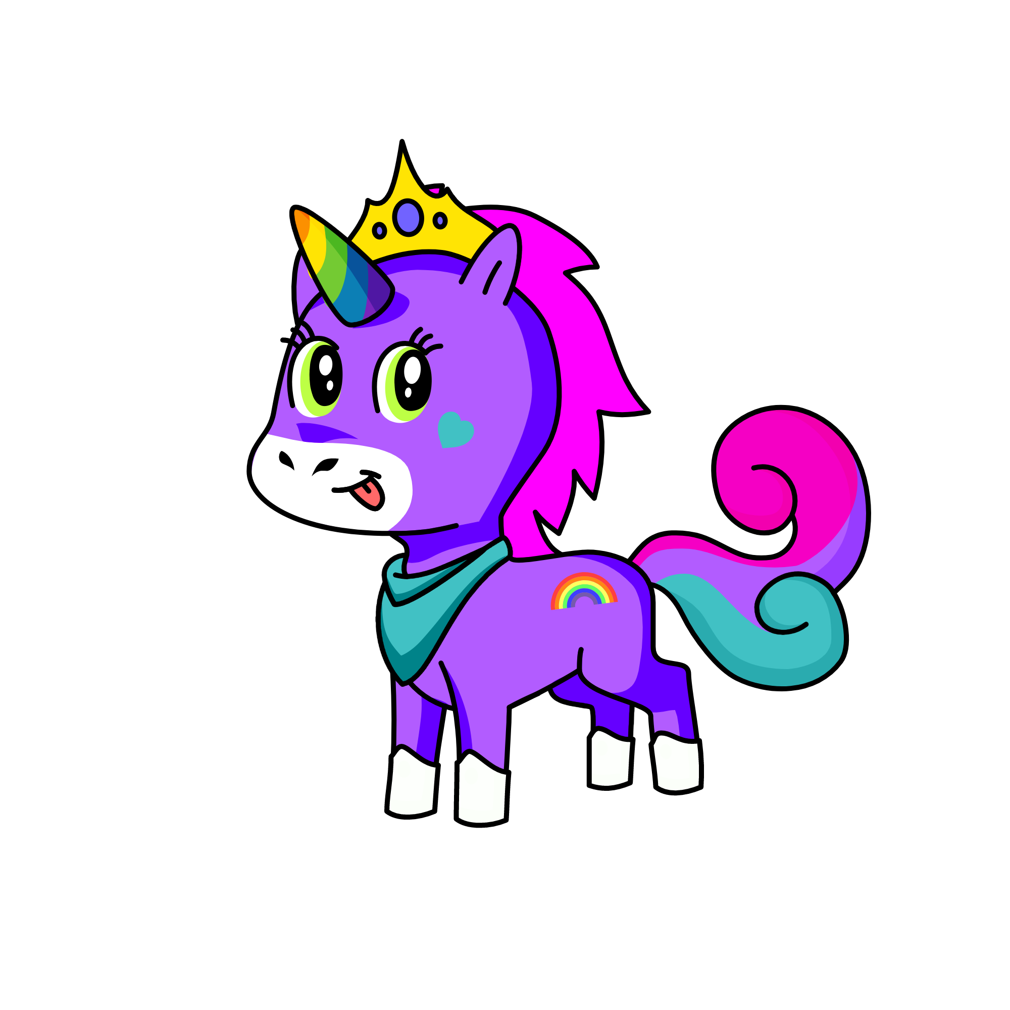 Prenses Unicorn, the unicorn