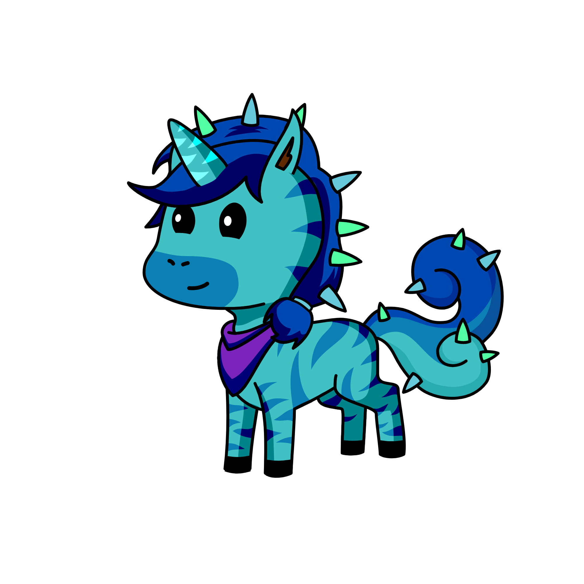 moony corn, the unicorn