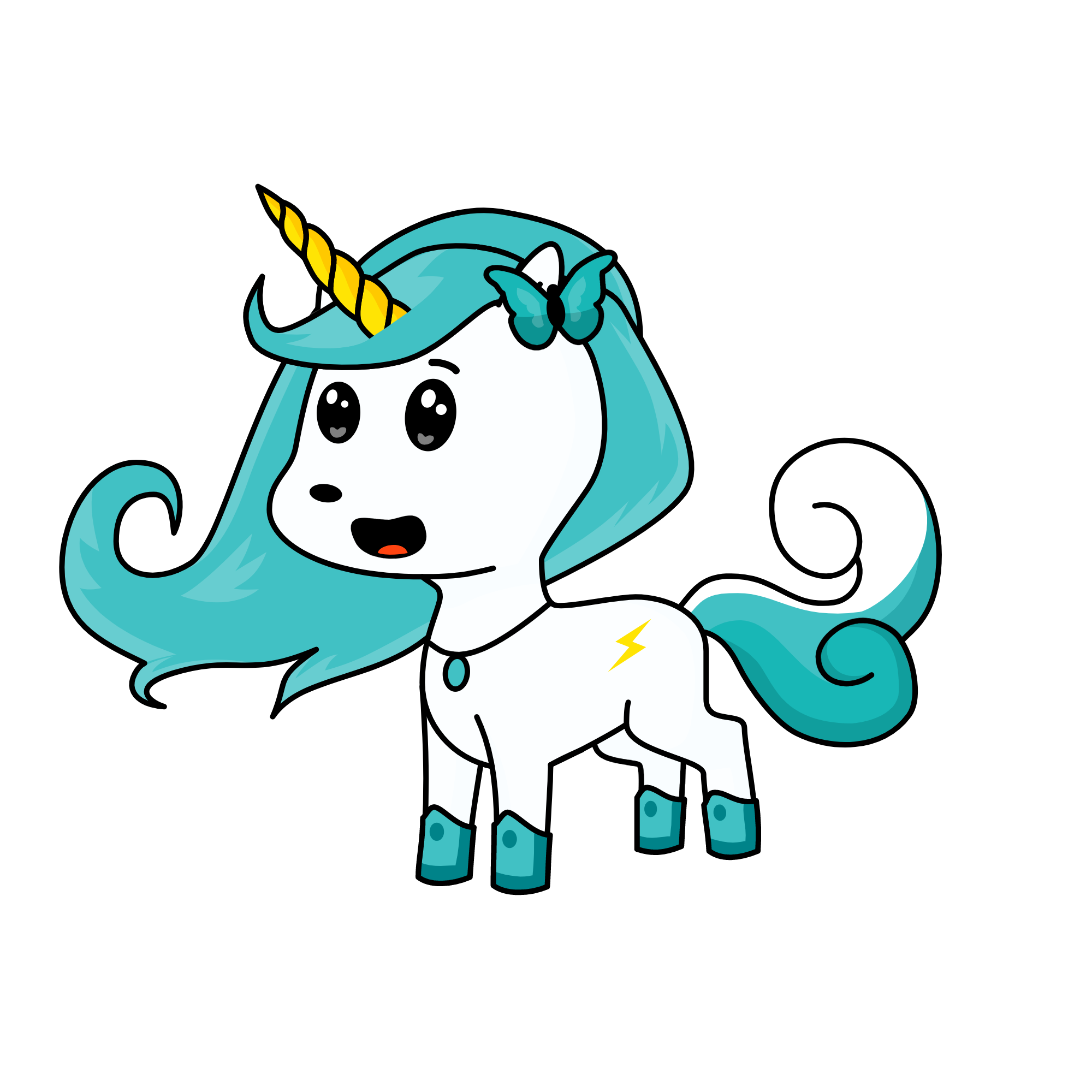 Maya, the unicorn