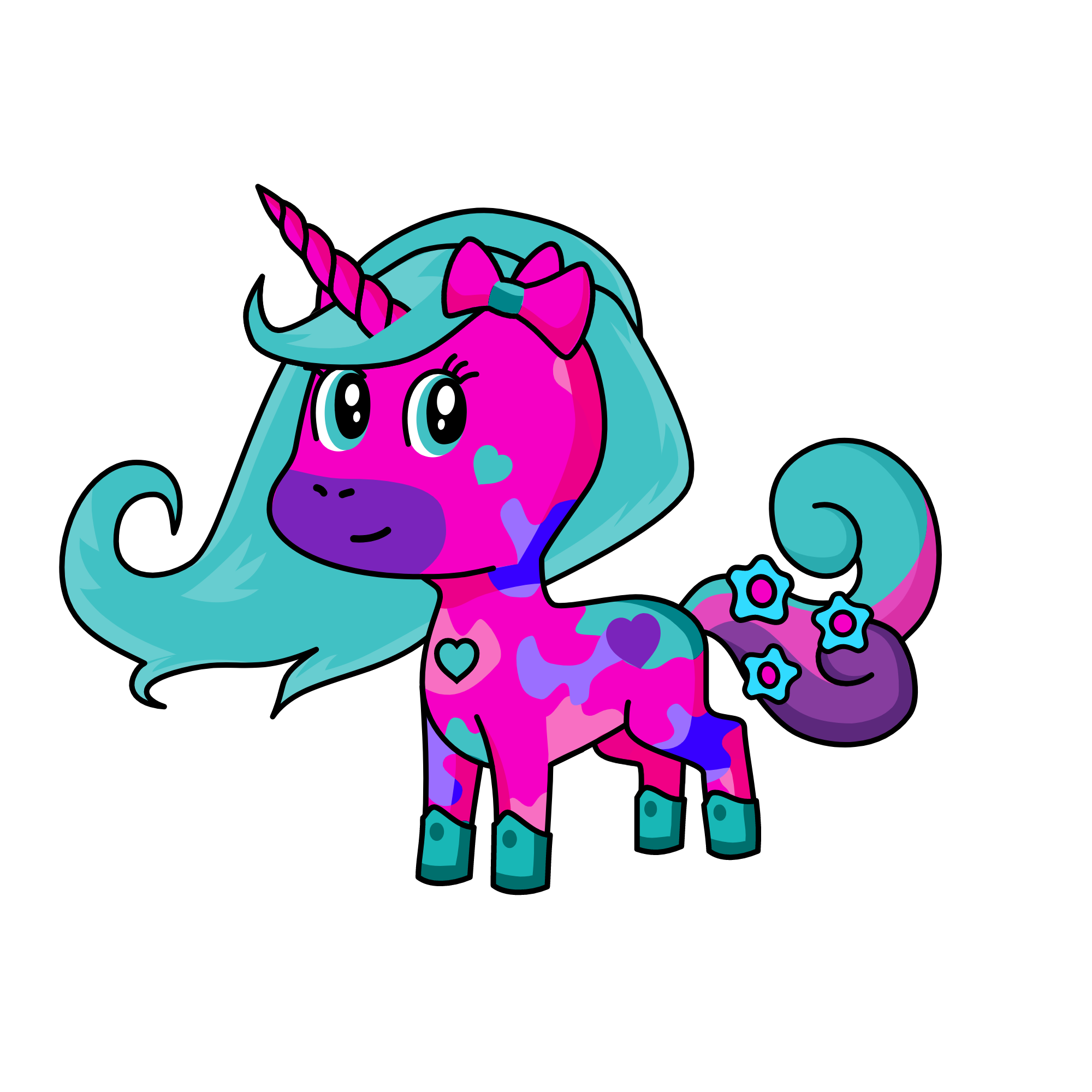 Pinkie Pie, the unicorn