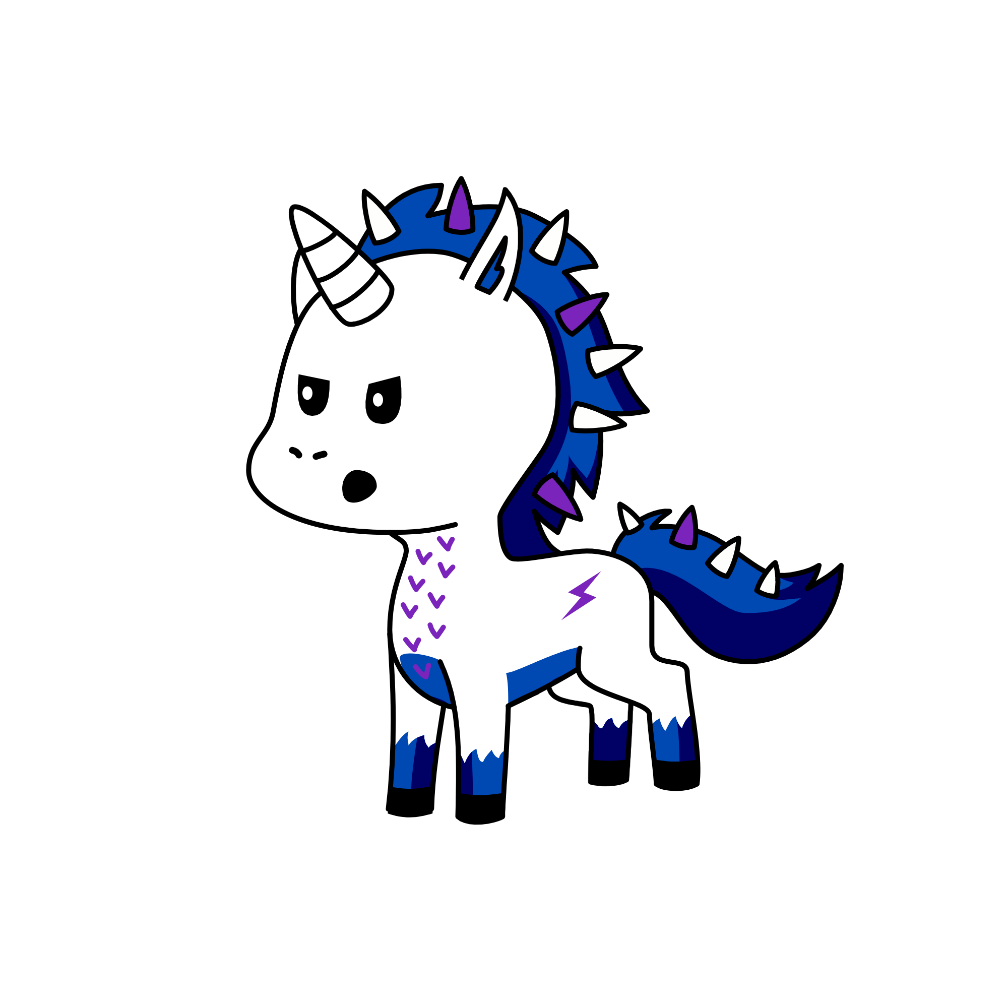 speedy flash unicorn, the unicorn