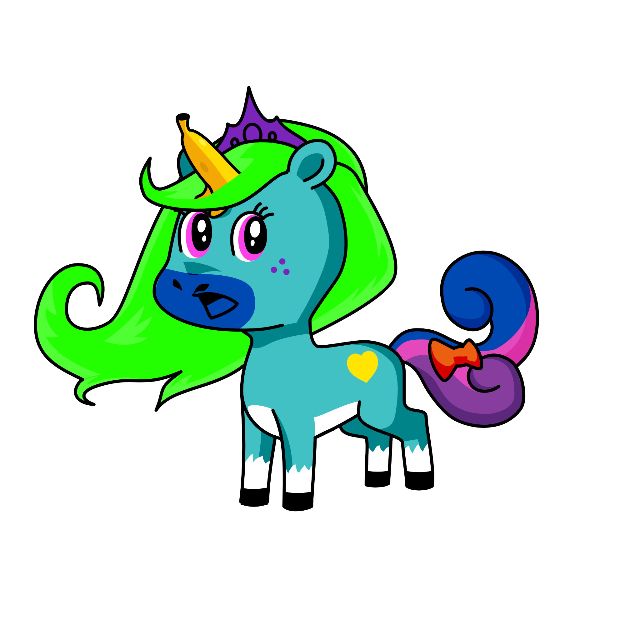 Ujjk, the unicorn