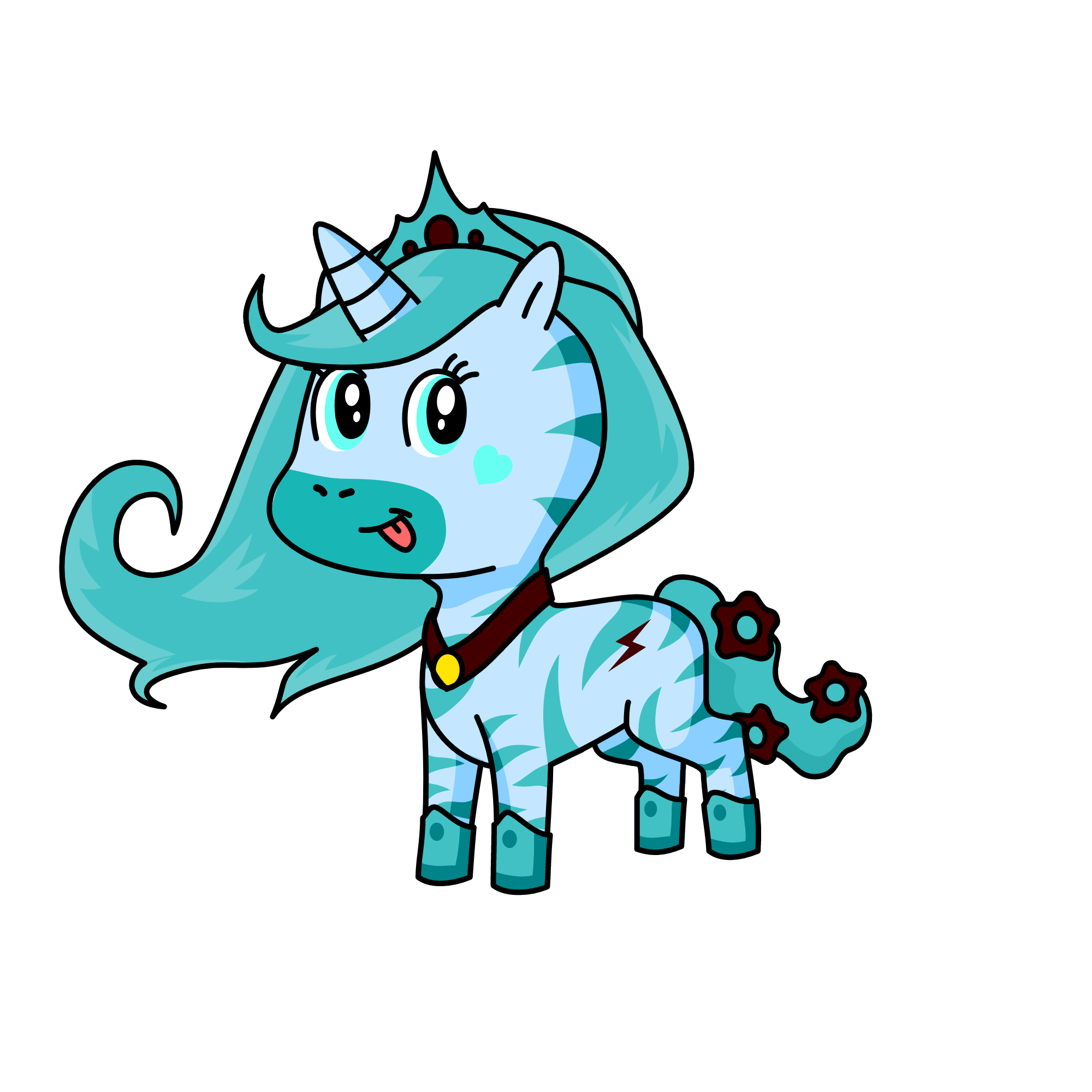 Ice Queen , the unicorn