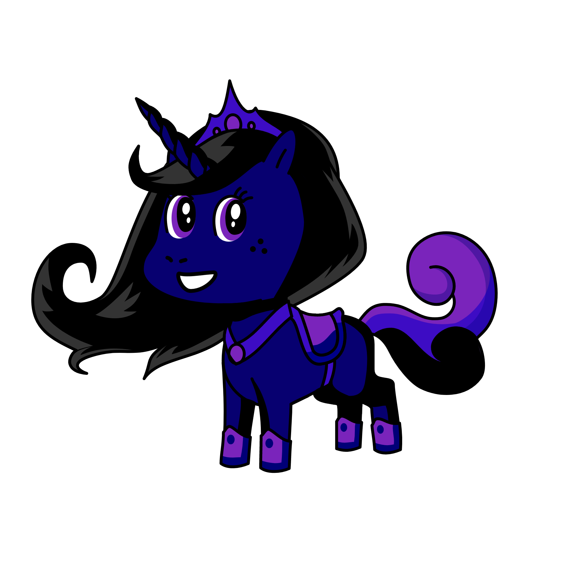 queen of the moon, the unicorn