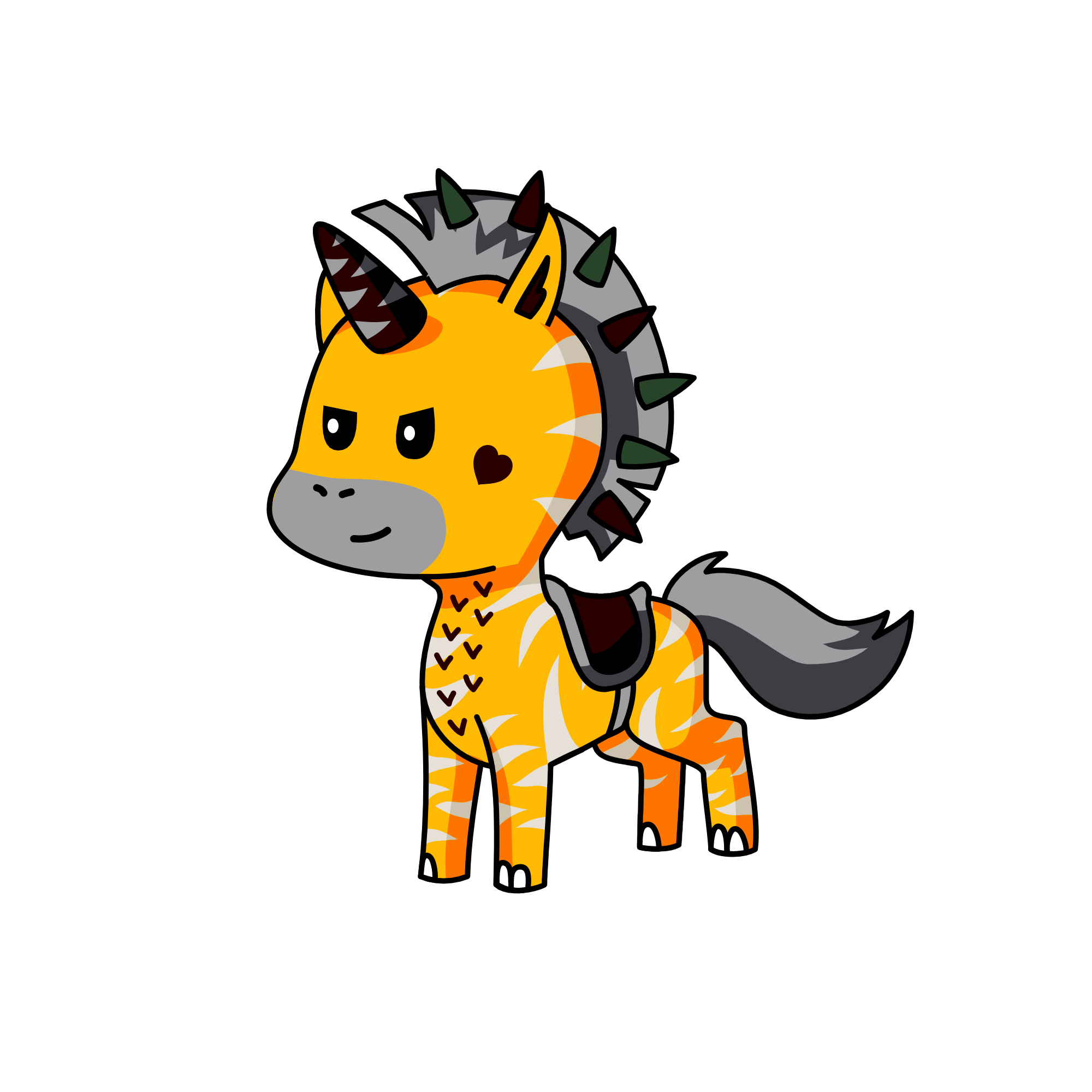 Brave, the unicorn