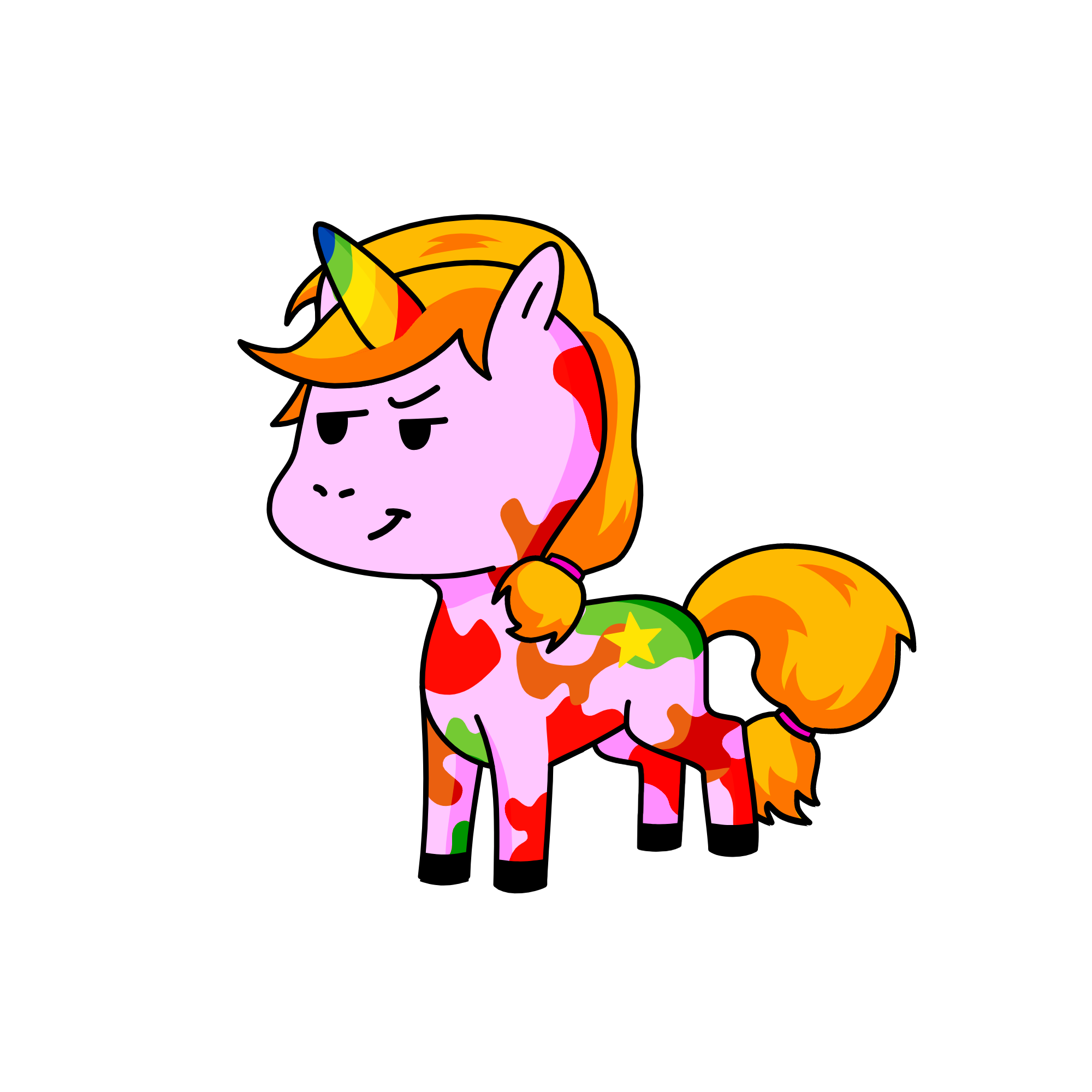 Amy artsy , the unicorn