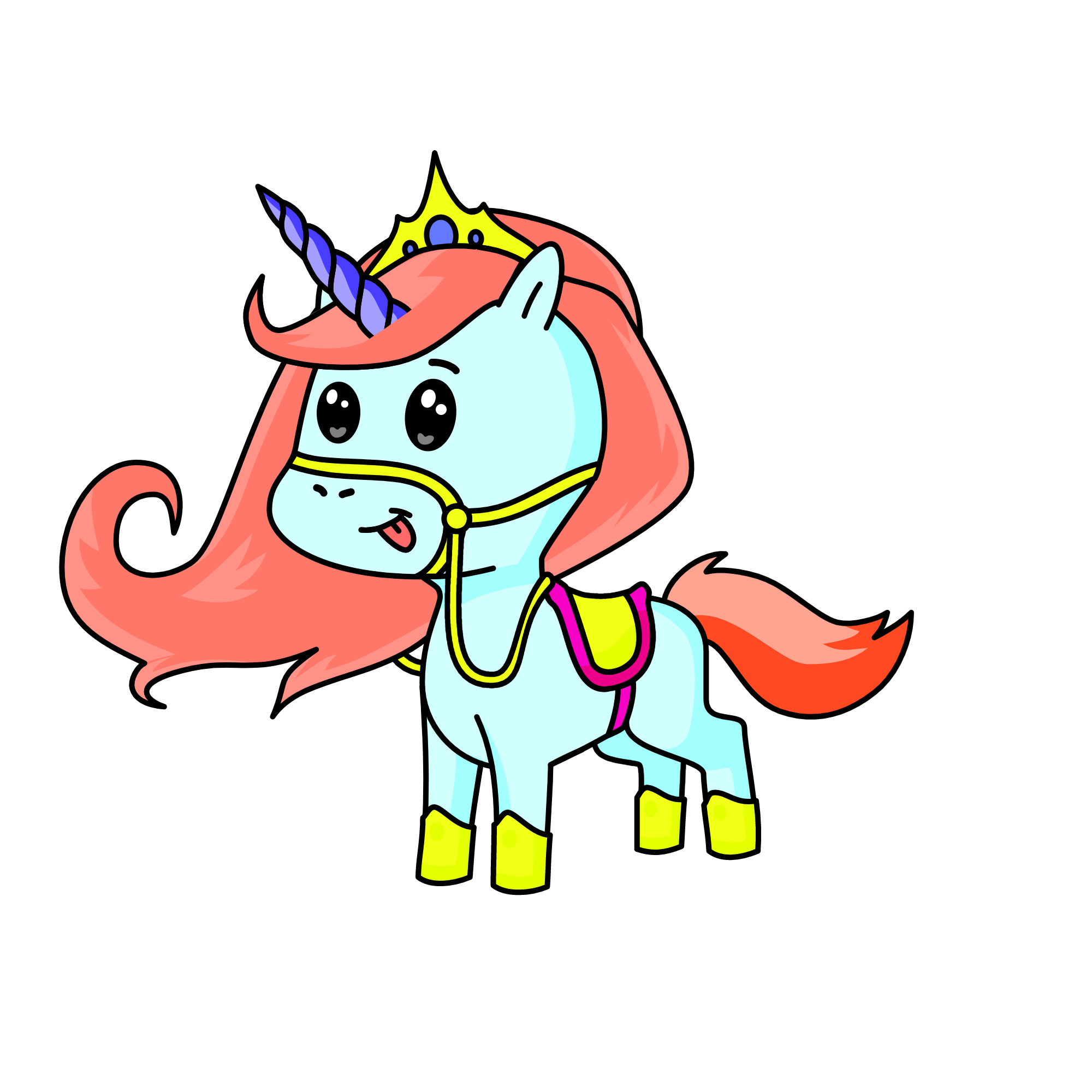 Janet, the unicorn