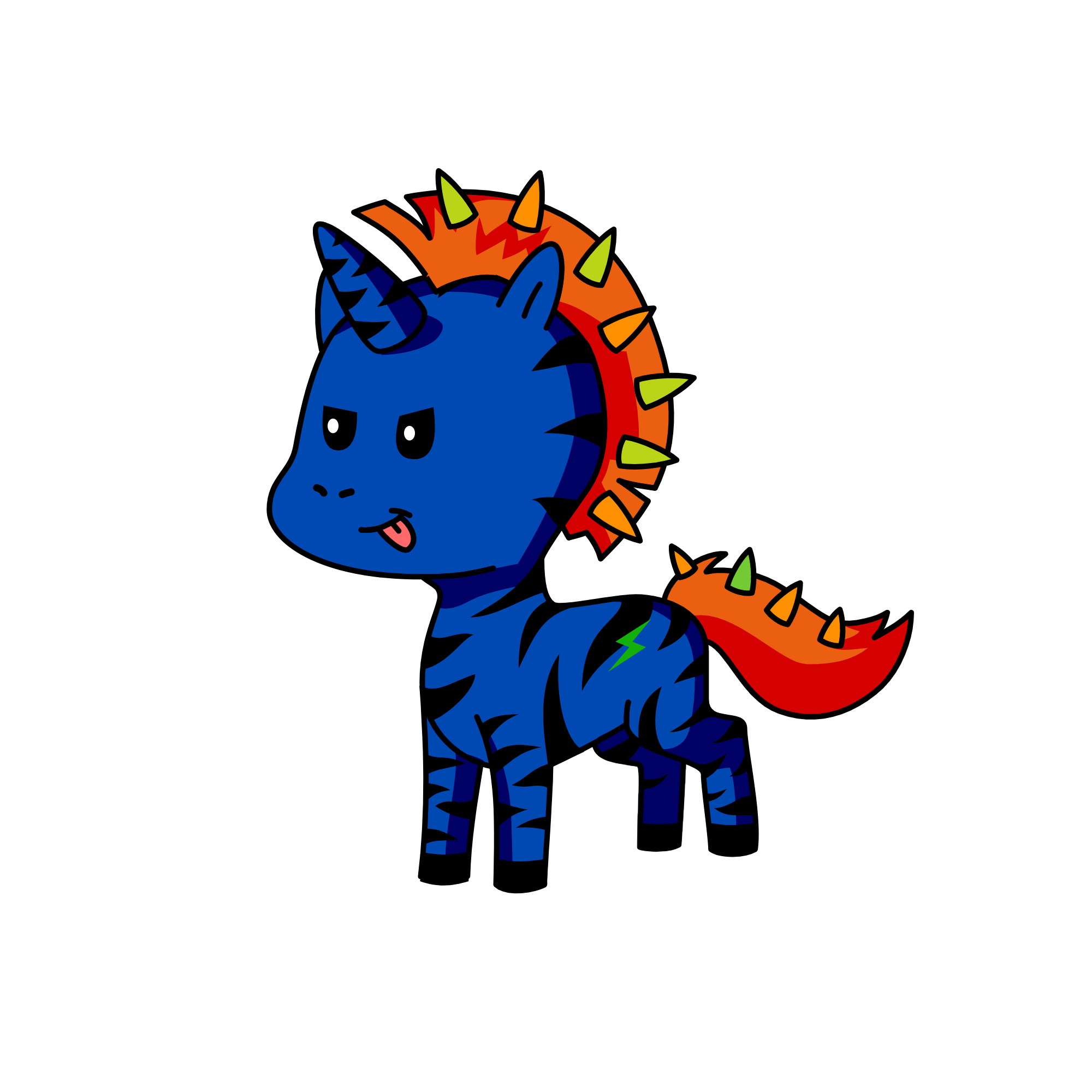 Punk Corn, the unicorn