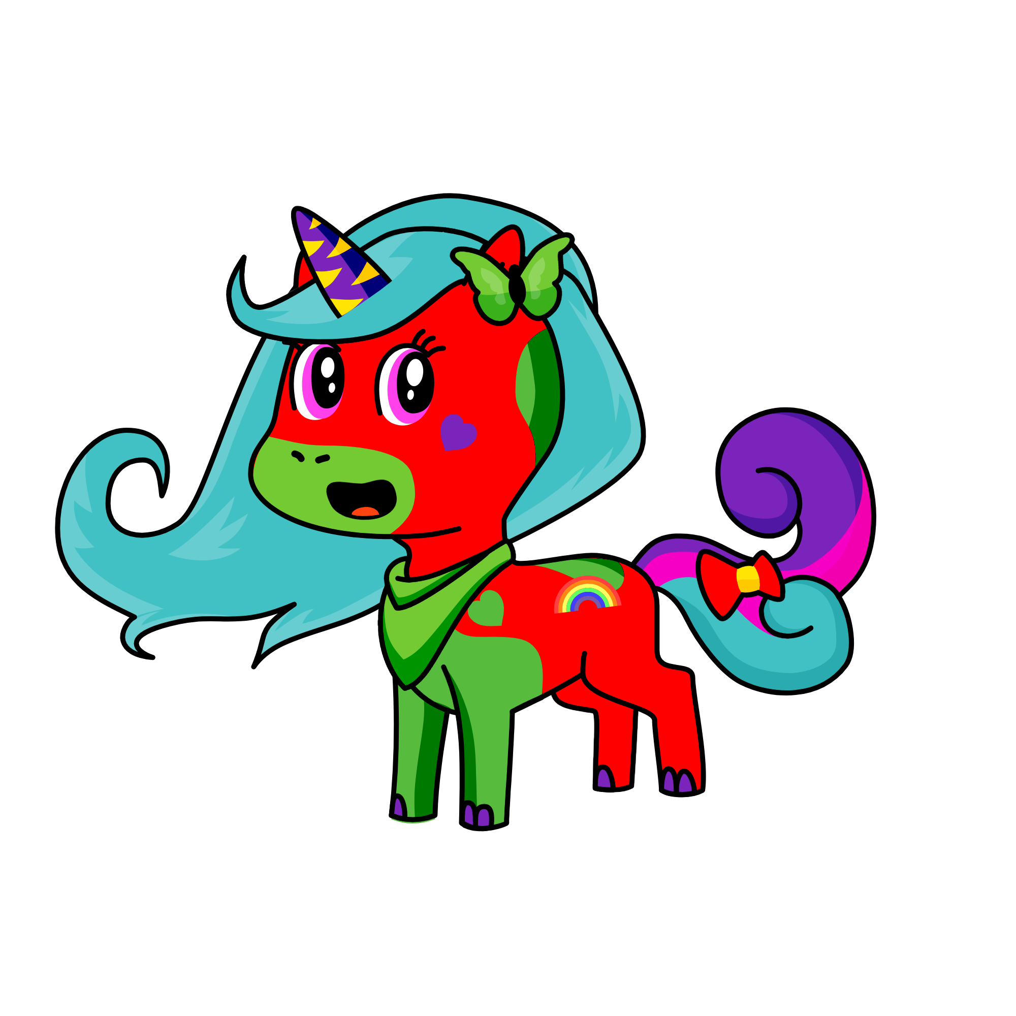 piggy, the unicorn