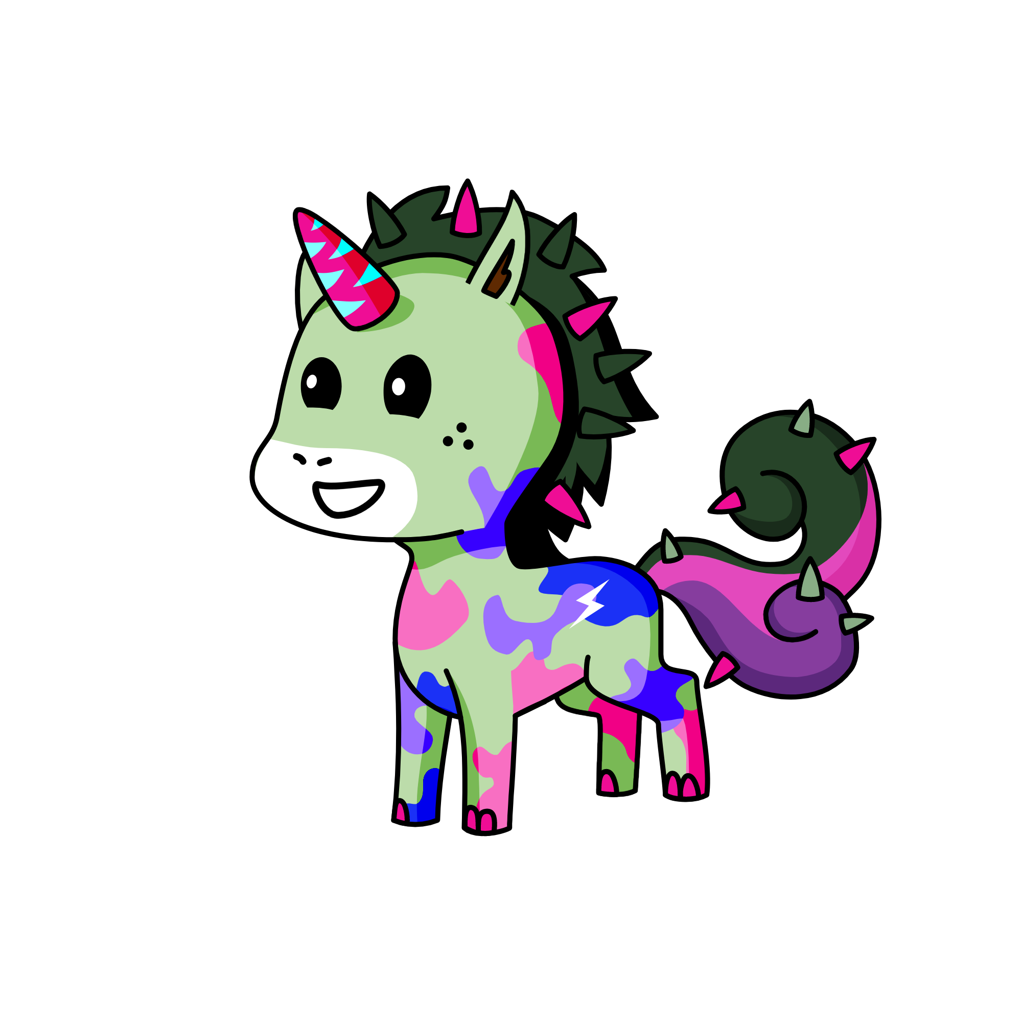 Poncho, the unicorn