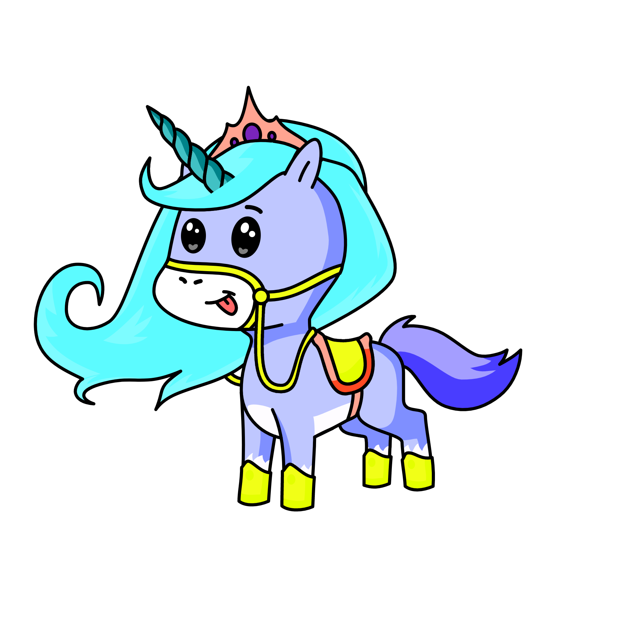 fresita rosita, the unicorn
