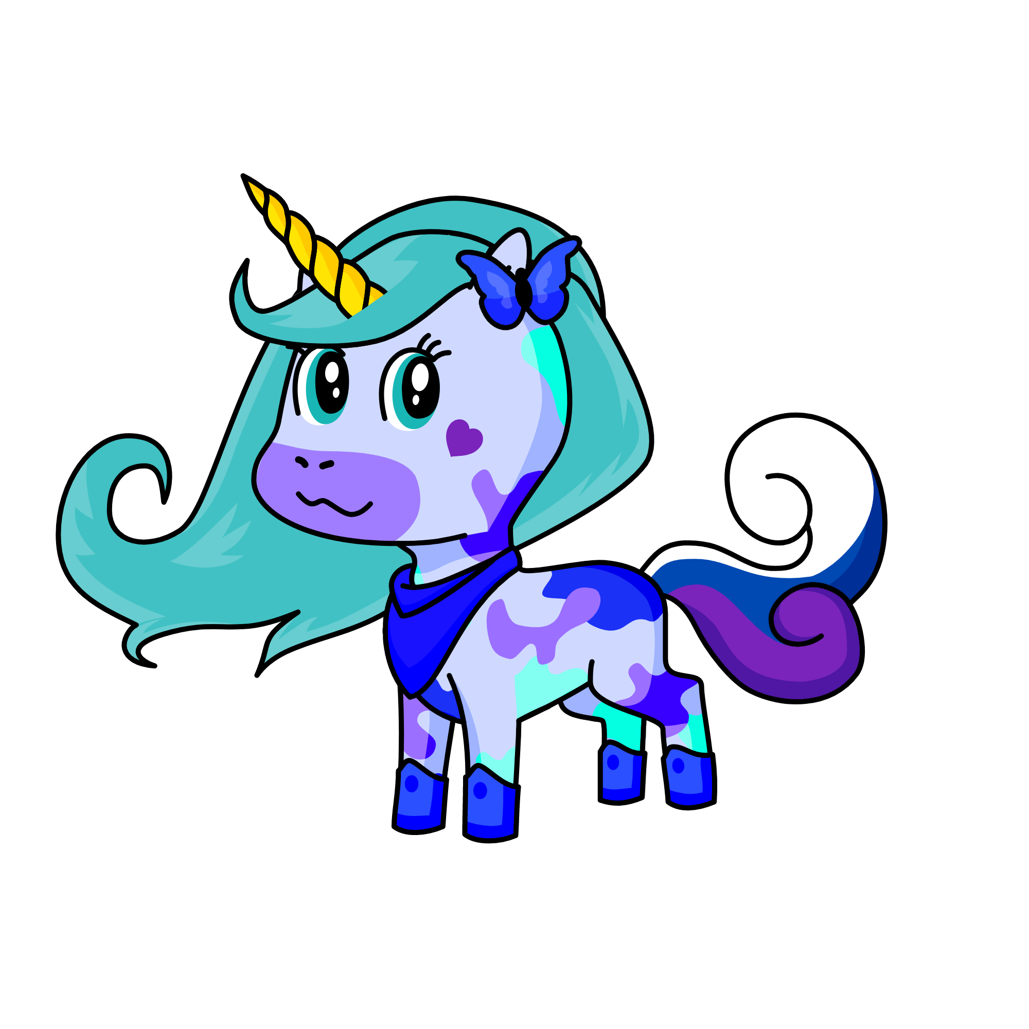 Hazel.A, the unicorn