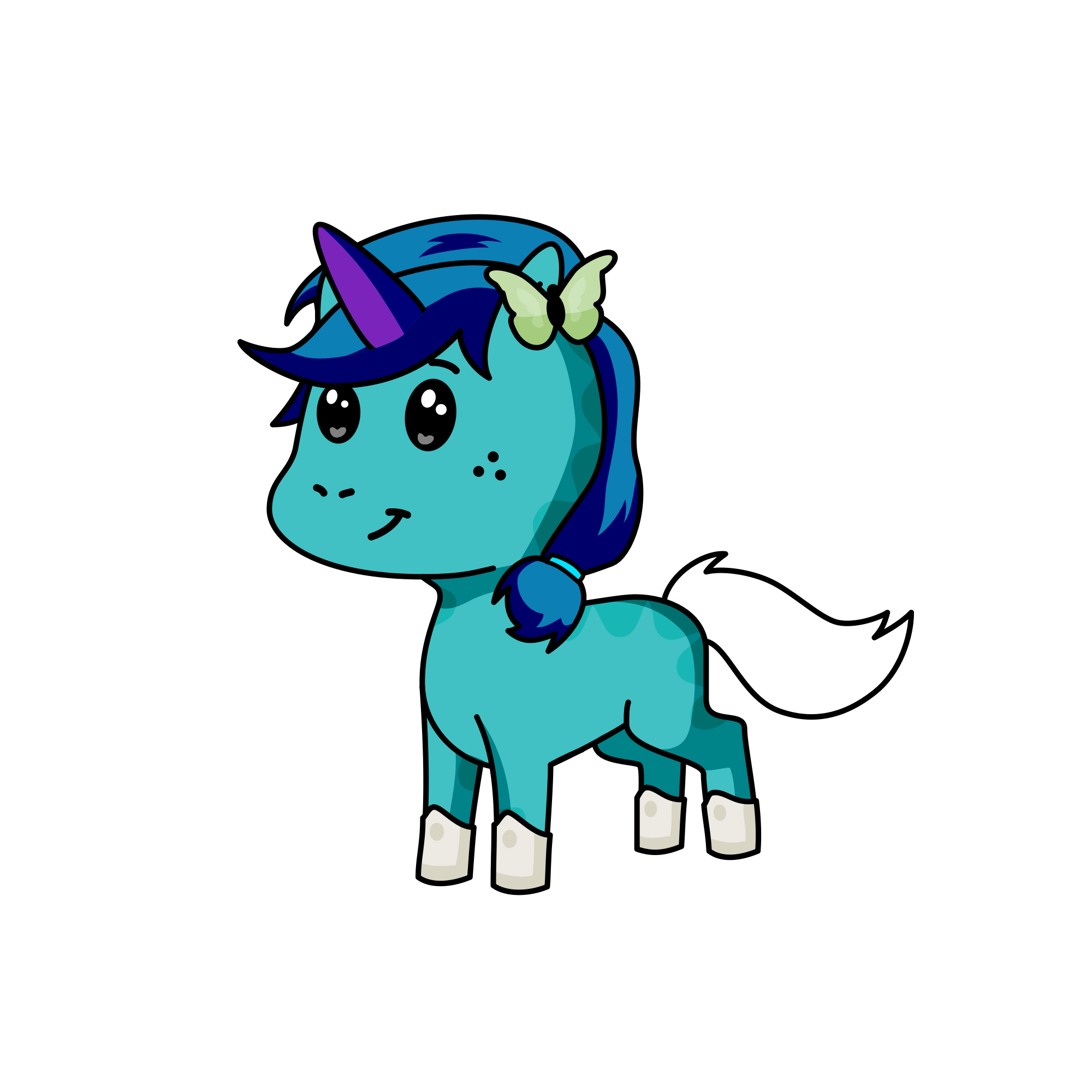 Sunshine Flowerheart, the unicorn