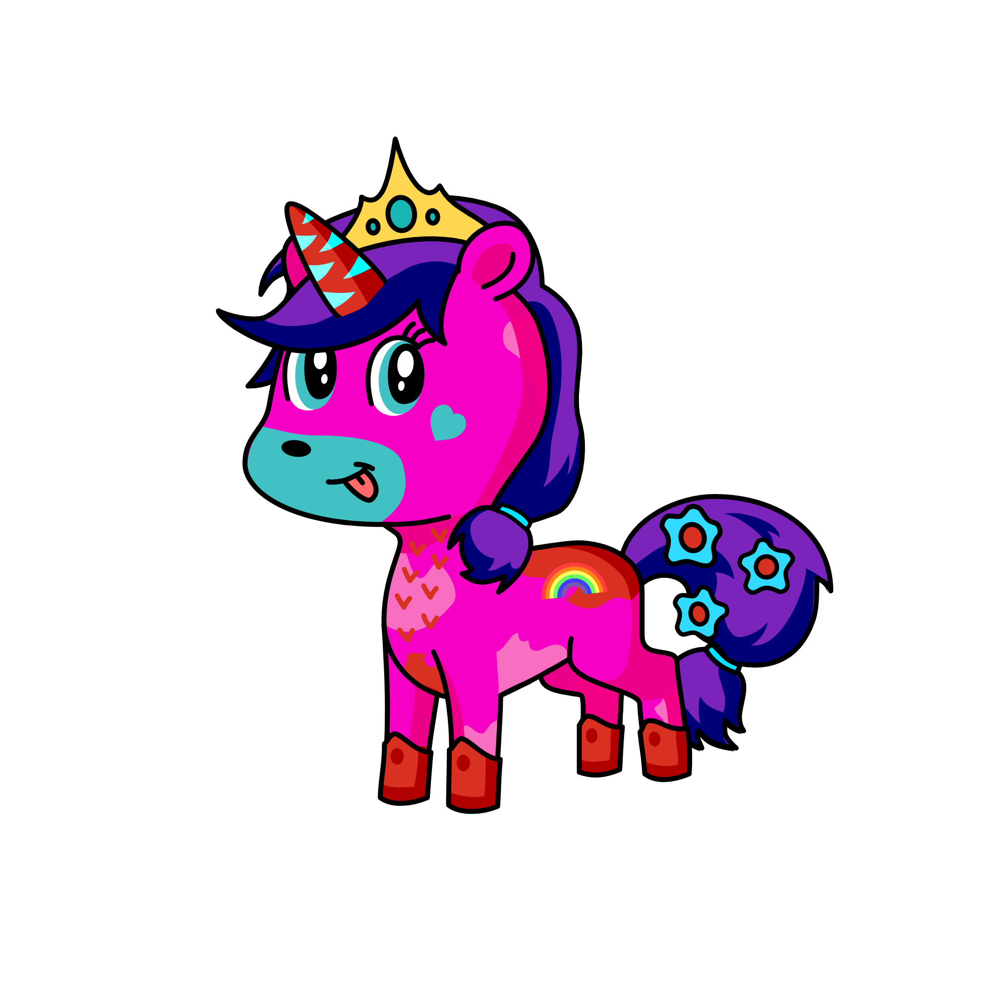 Genna, the unicorn
